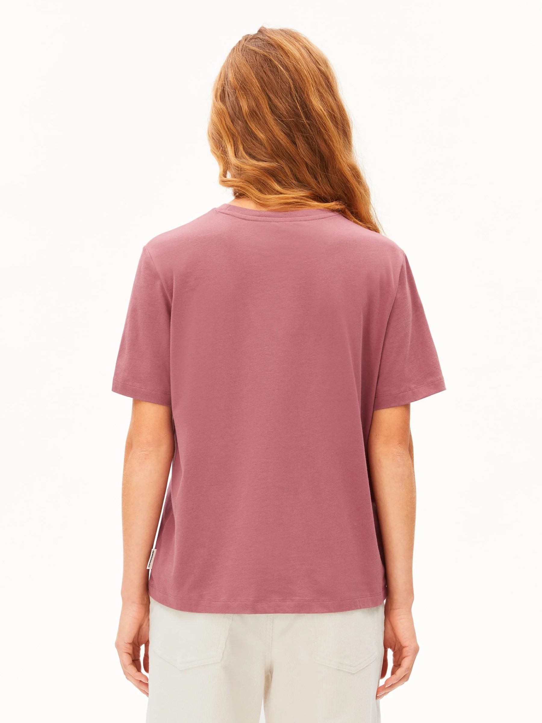 T-Shirt Lualaa velvet ember Armedangels