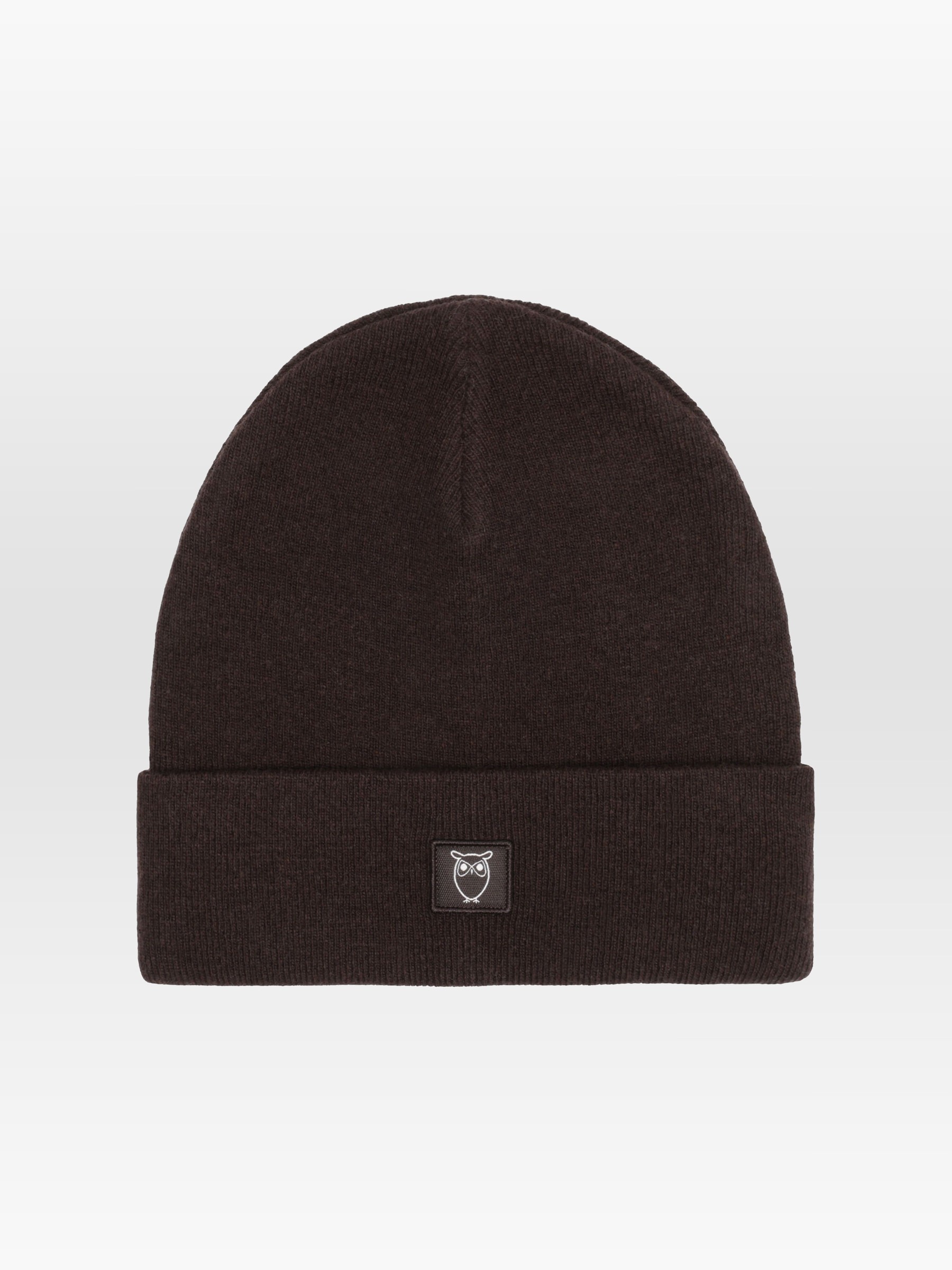 Mütze Wool Beanie chocolate torte Knowledge Cotton Apparel
