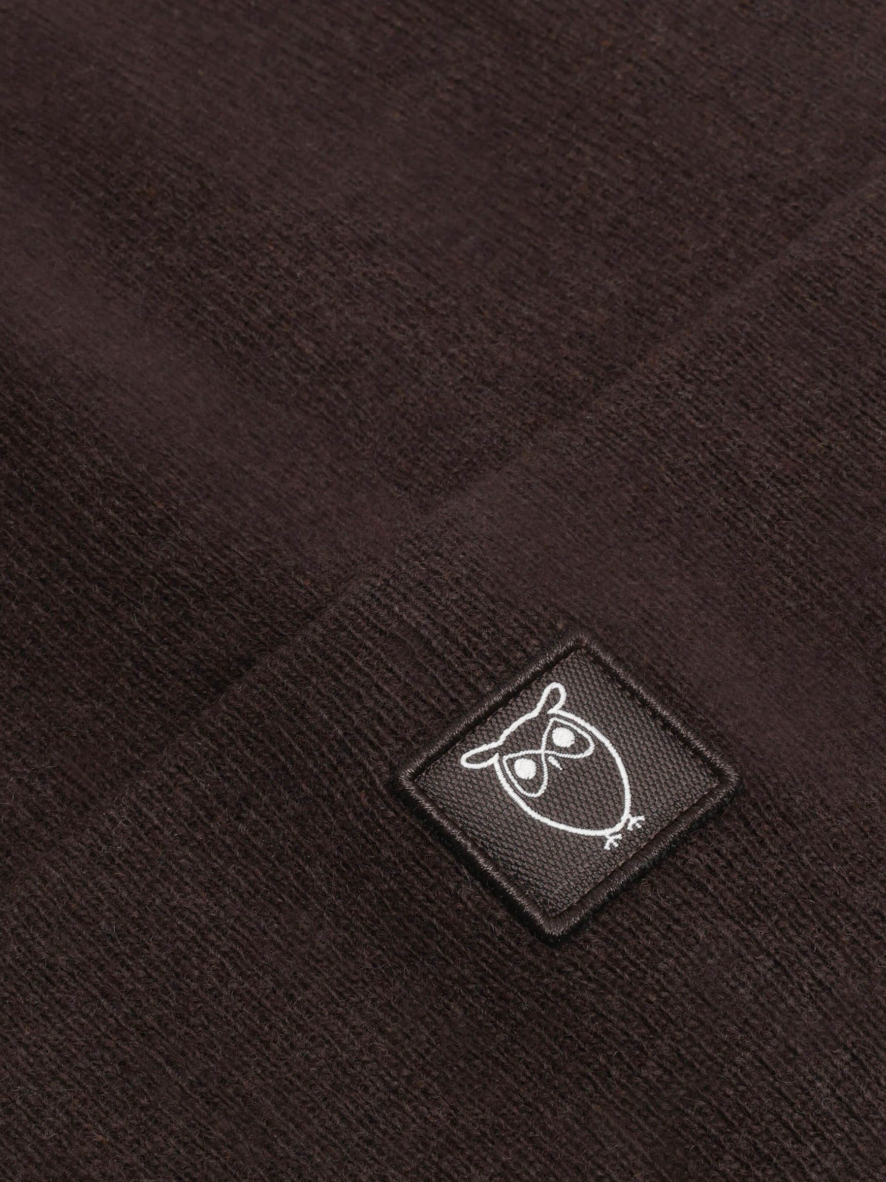 Mütze Wool Beanie chocolate torte Knowledge Cotton Apparel