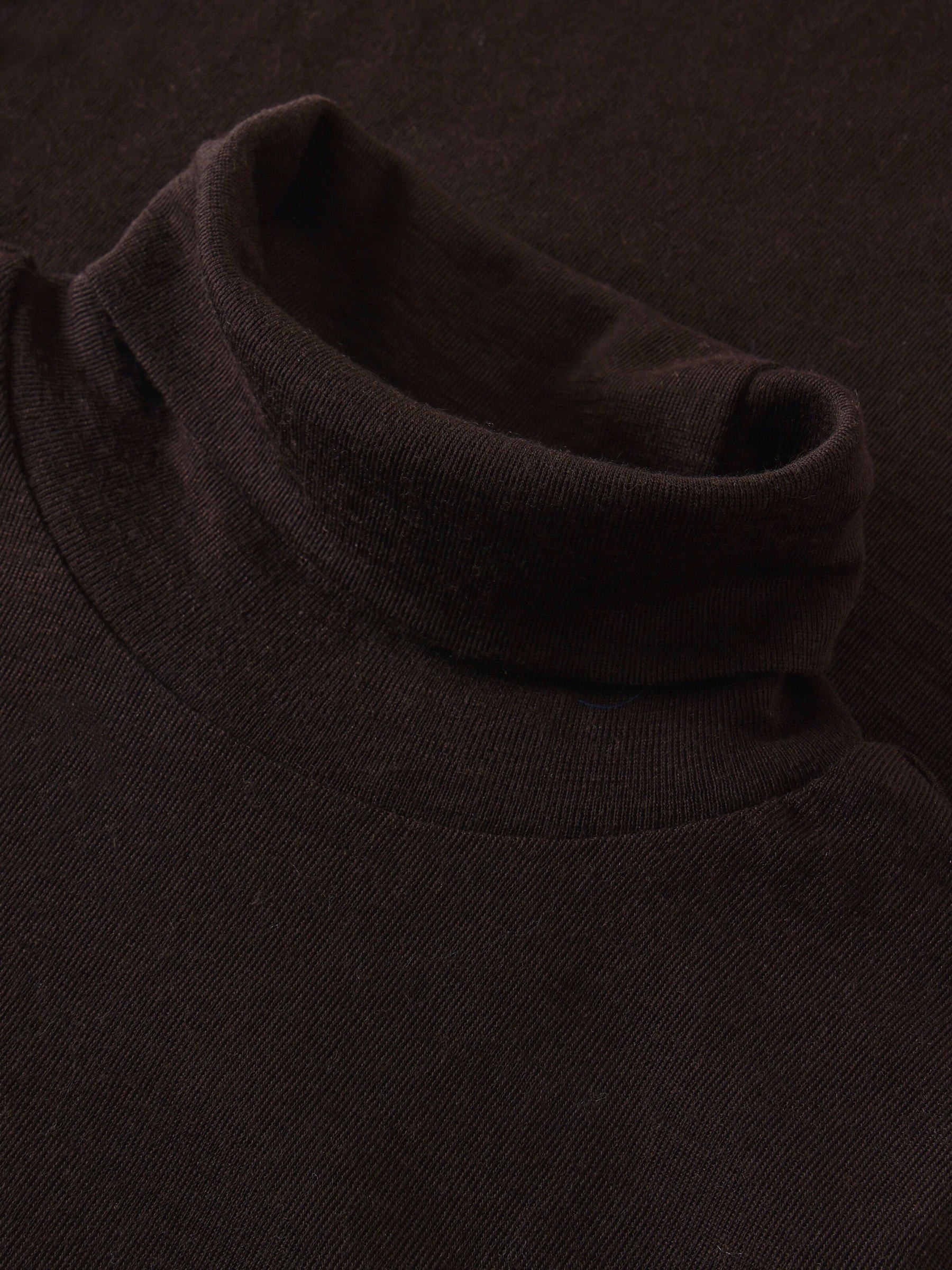 Longsleeve Wool Long Sleeve T-Shirt chocolate torte Knowledge Cotton Apparel
