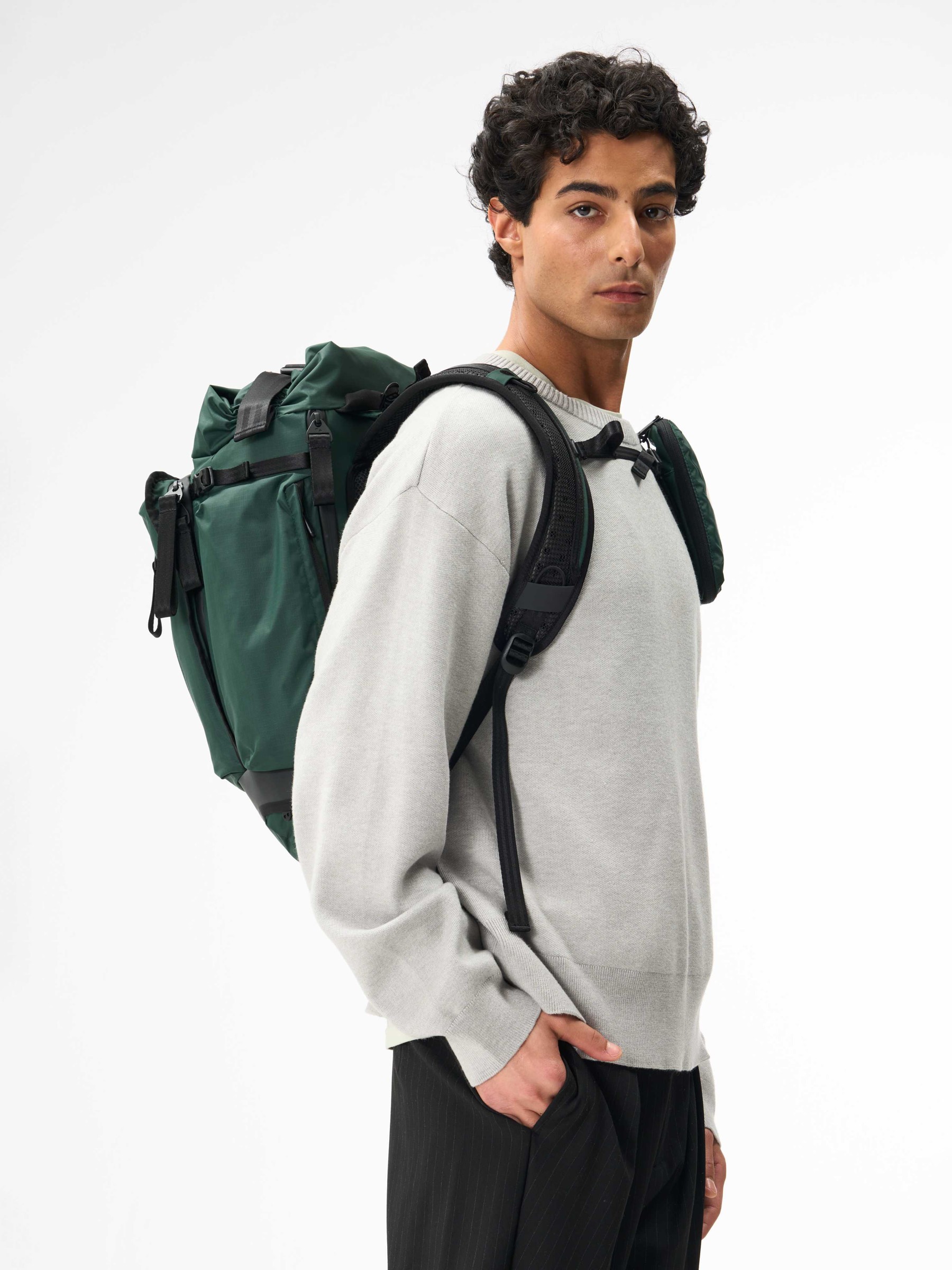Rucksack Blok Active pure green pinqponq
