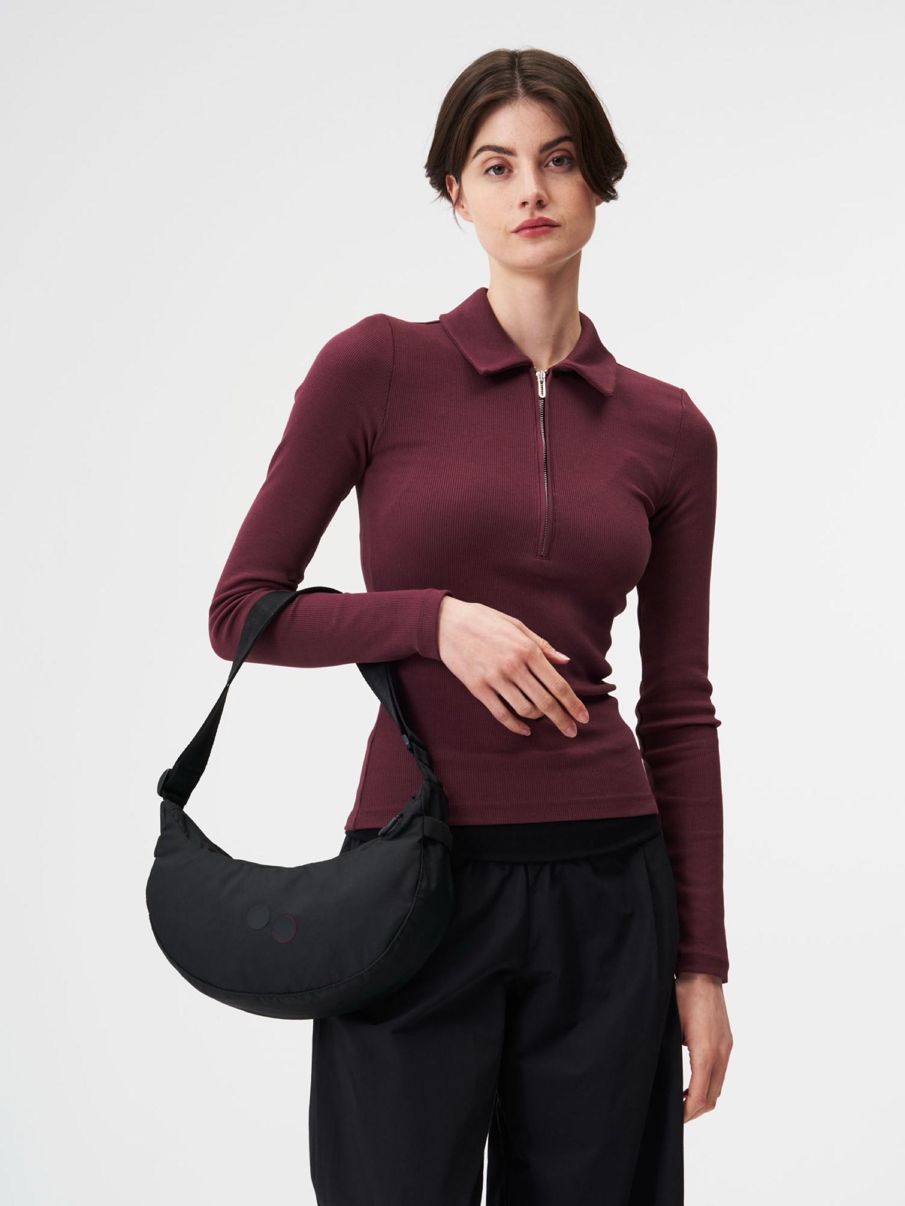 Tasche Krumm Small rooted black pinqponq