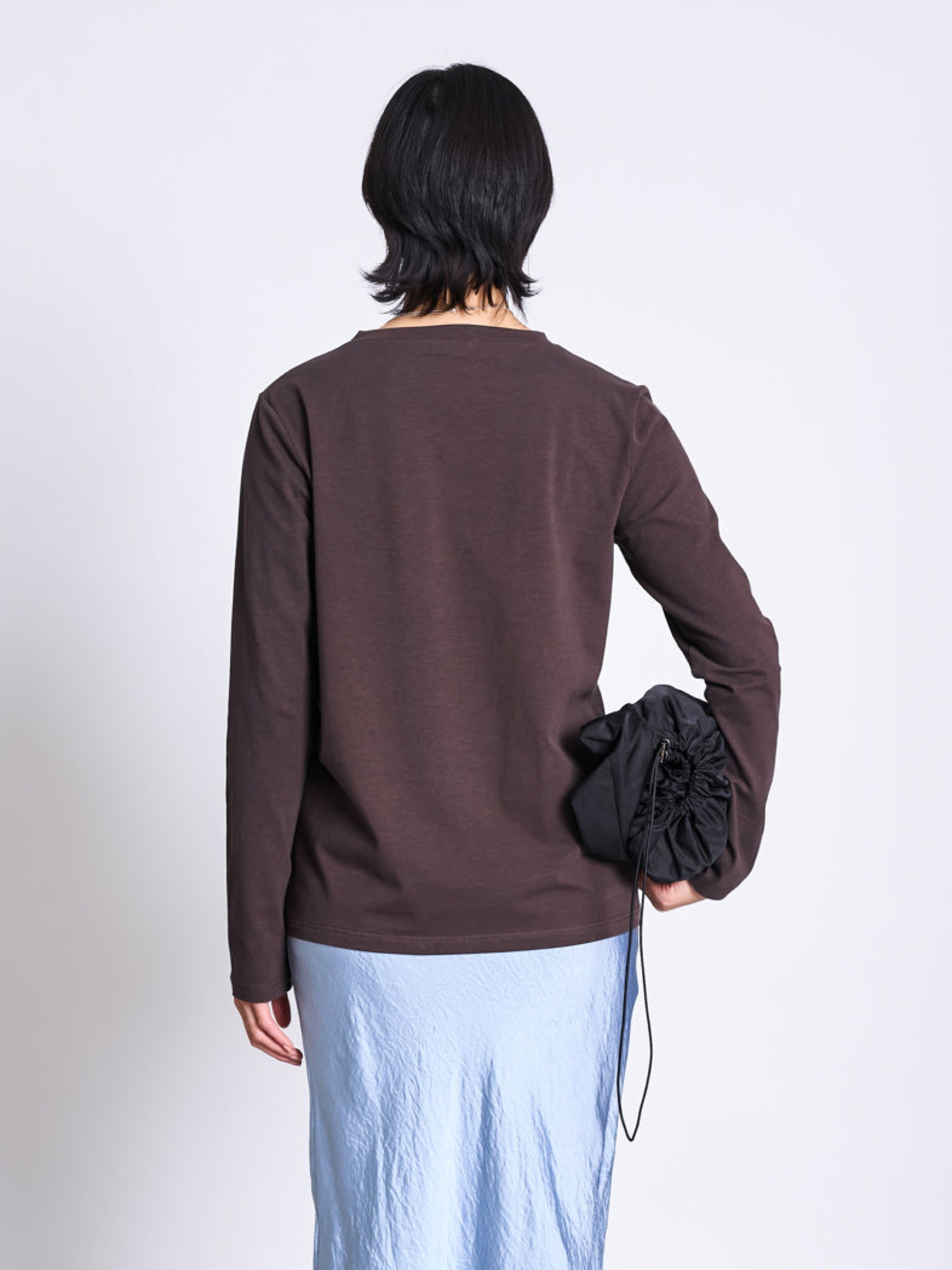 Brushed T-Shirt Boy mud Jan 'n June
