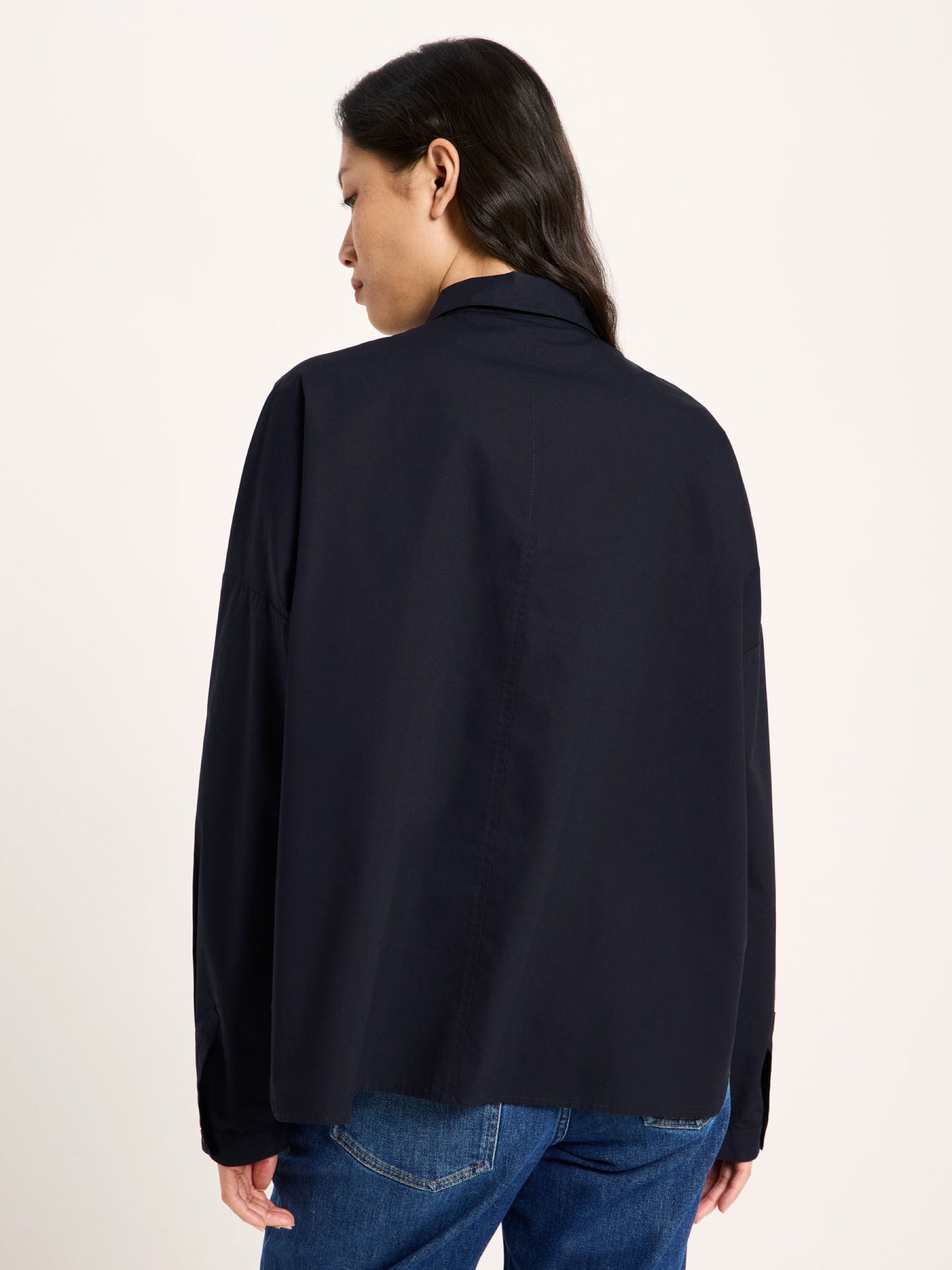 Bluse Hemdbluse midnight Lanius