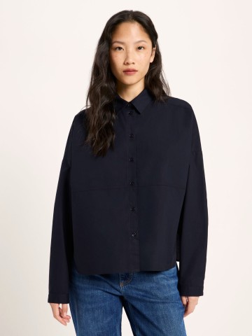 Bluse Hemdbluse midnight Lanius