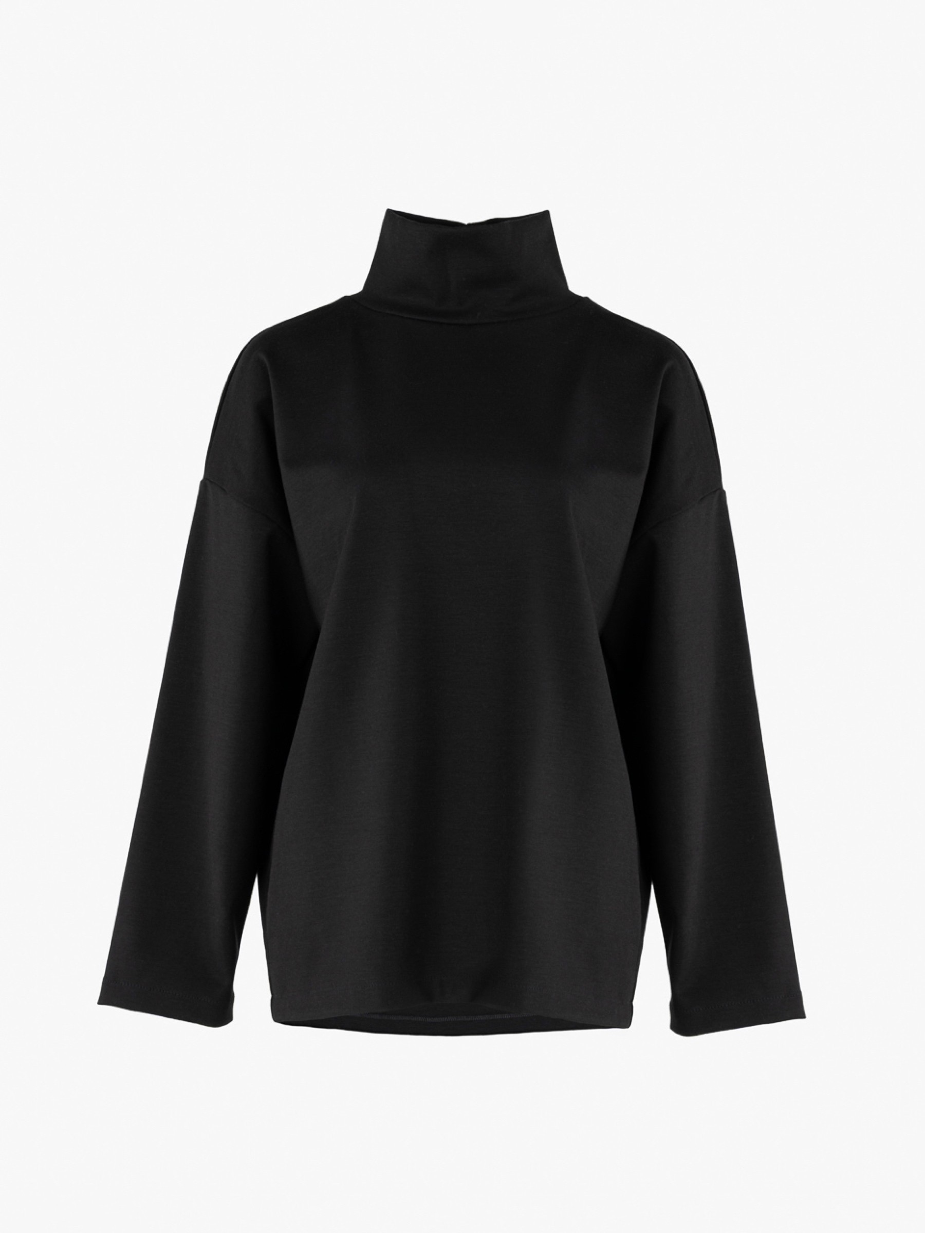 Pullover Transformation Turtle Neck black intense Moya Kala