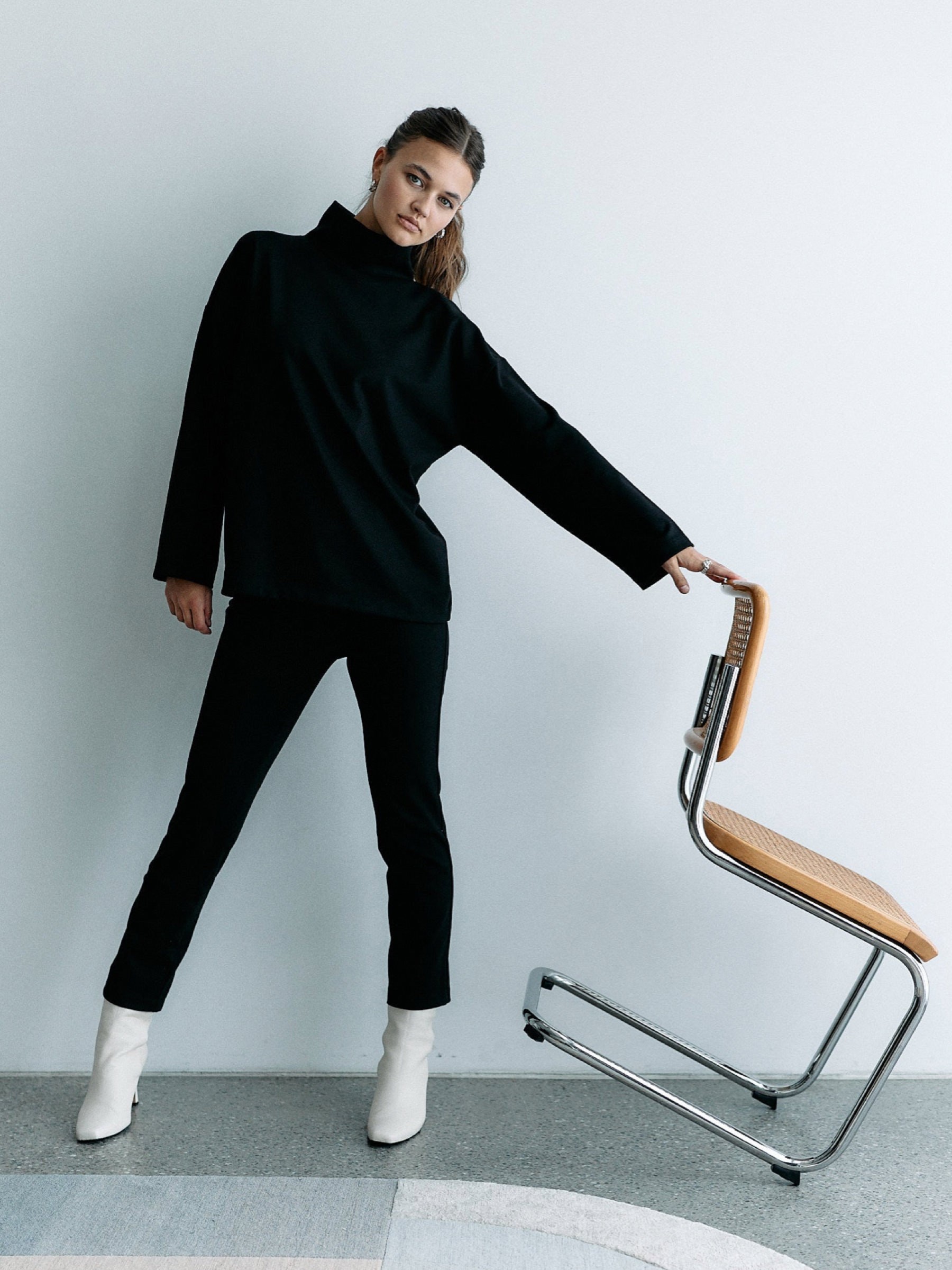 Hose Transformation Pants black intense Moya Kala