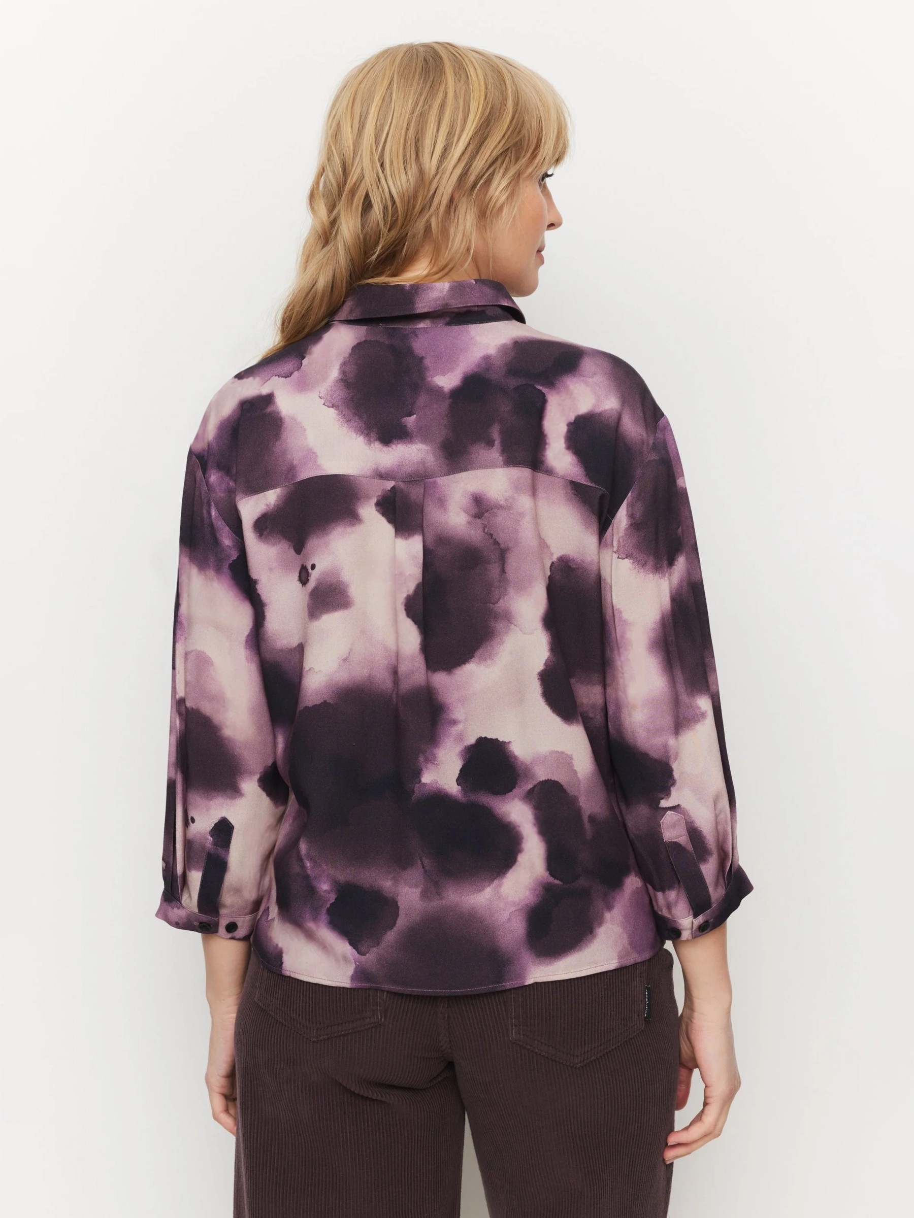 Bluse Blouse Cypress Waterdrop dark grape Recolution