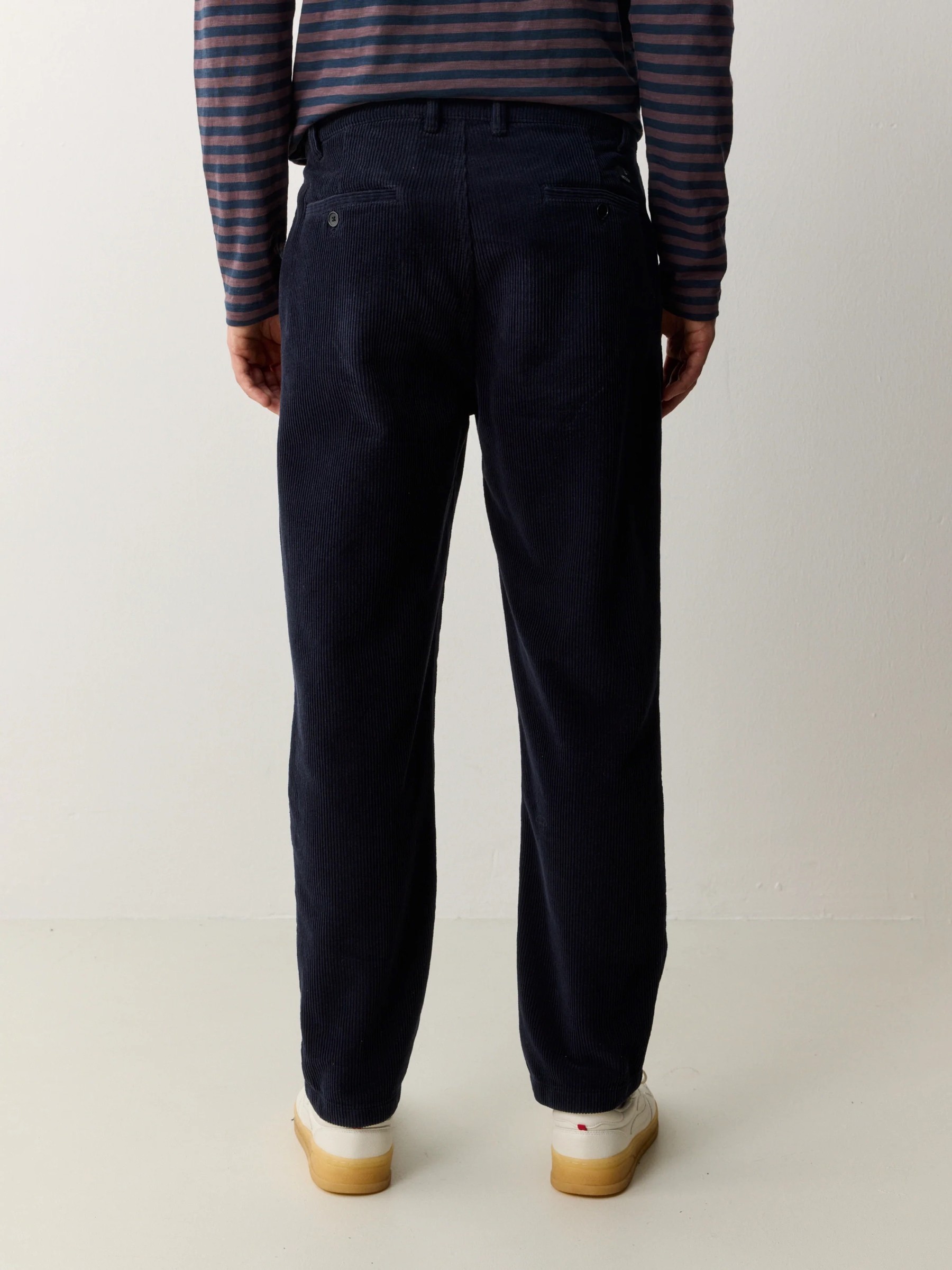 Hose Chino Oak Corduroy dark navy Recolution