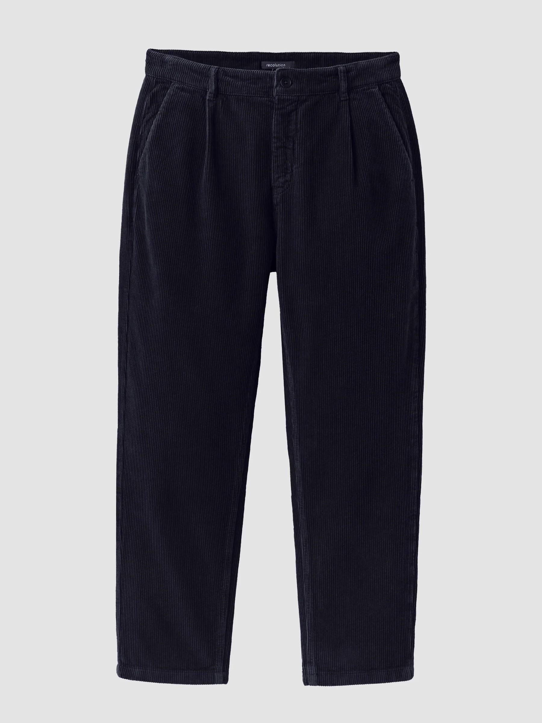 Hose Chino Oak Corduroy dark navy Recolution