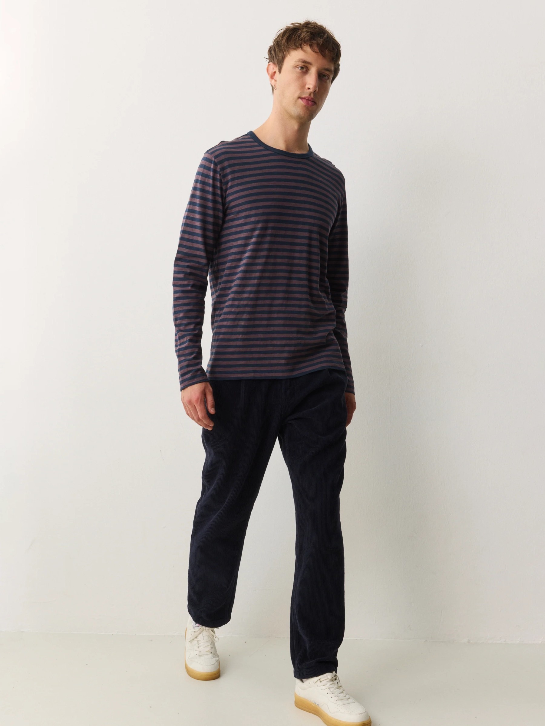 Hose Chino Oak Corduroy dark navy Recolution