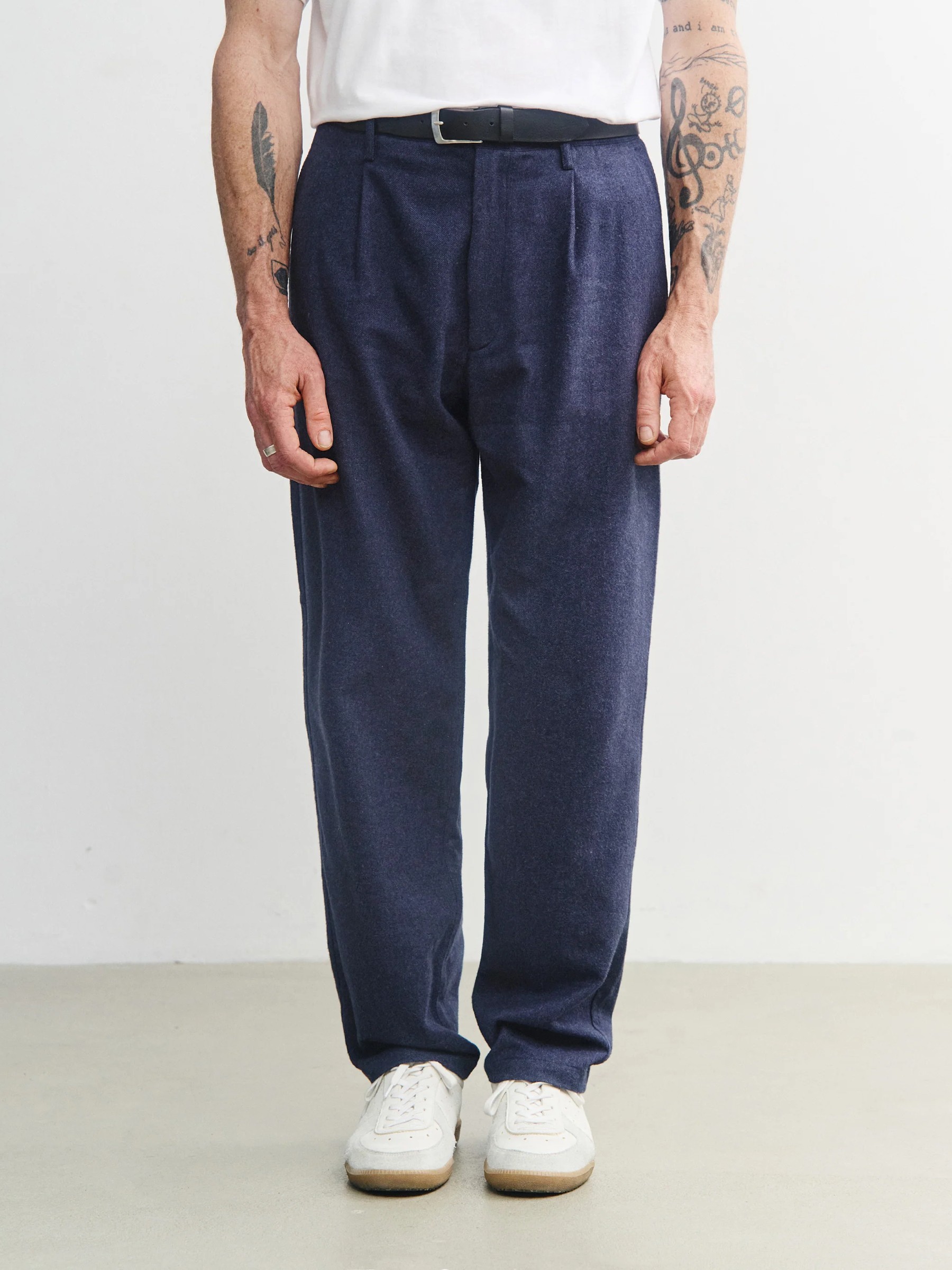 Hose Flannel Everyday Pant dark blue Rotholz