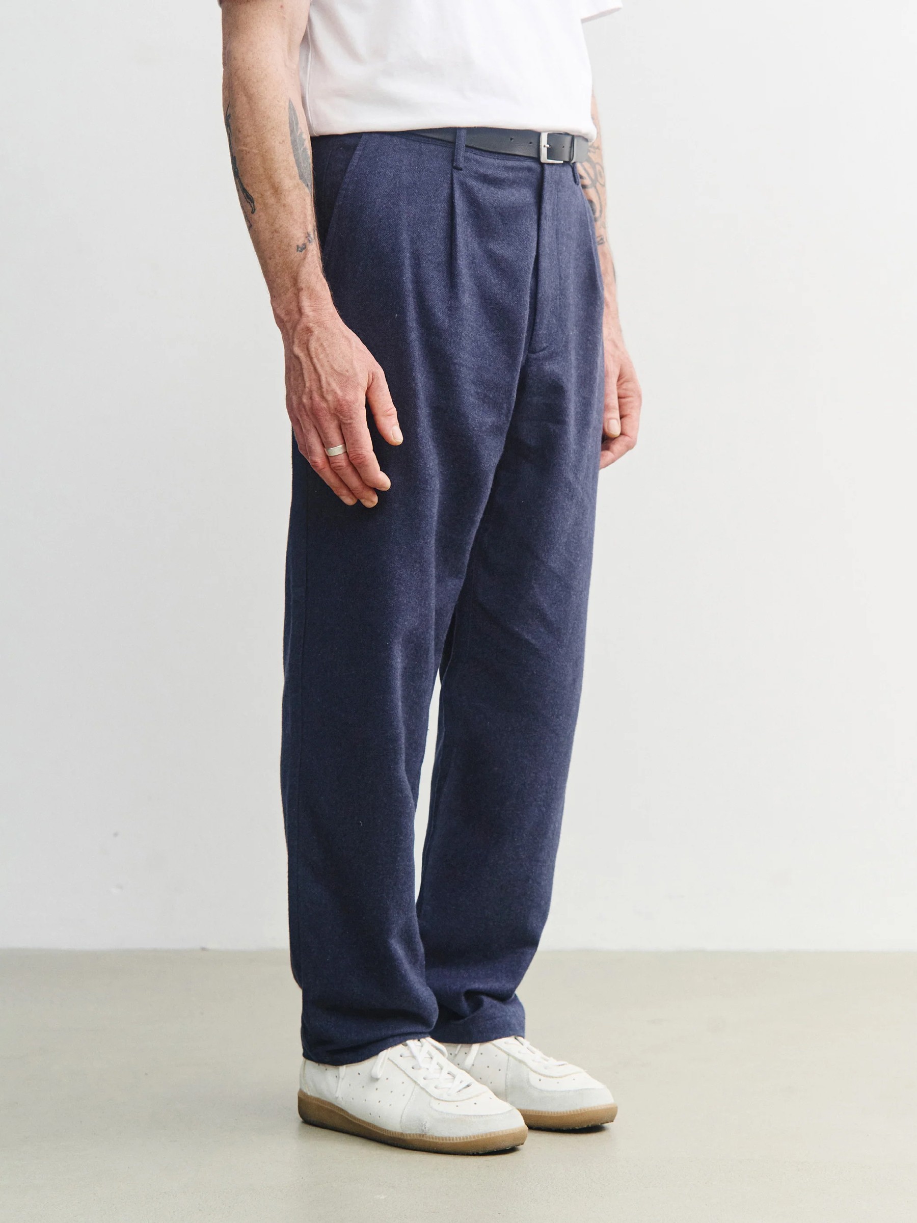 Hose Flannel Everyday Pant dark blue Rotholz