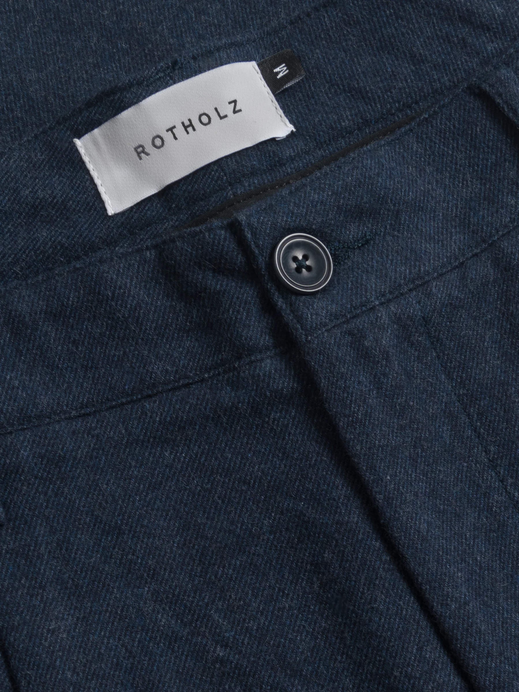 Hose Flannel Everyday Pant dark blue Rotholz