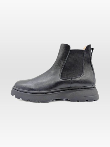 Schuhe Streifenhyäne schwarz Werner