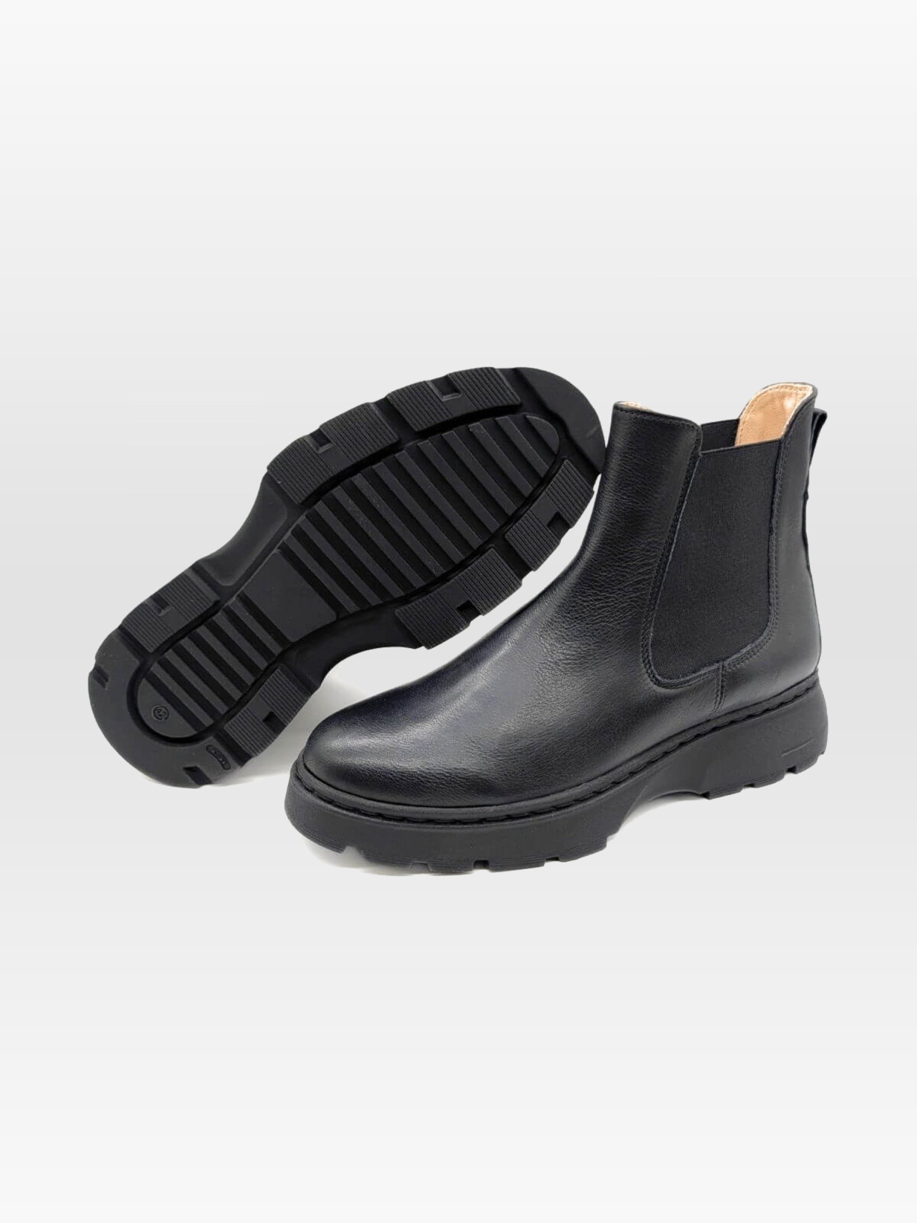 Schuhe Streifenhyäne schwarz Werner