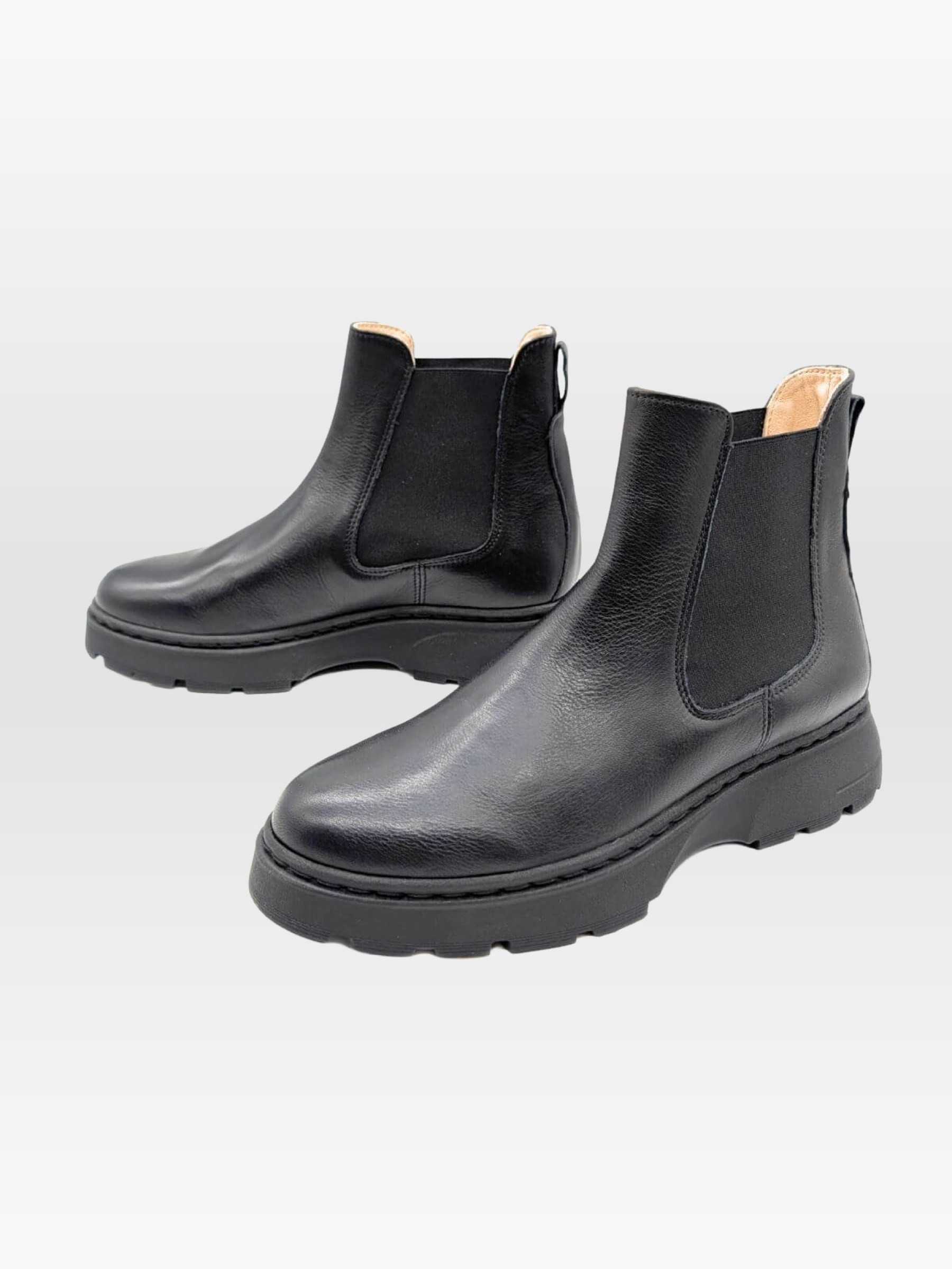 Schuhe Streifenhyäne schwarz Werner