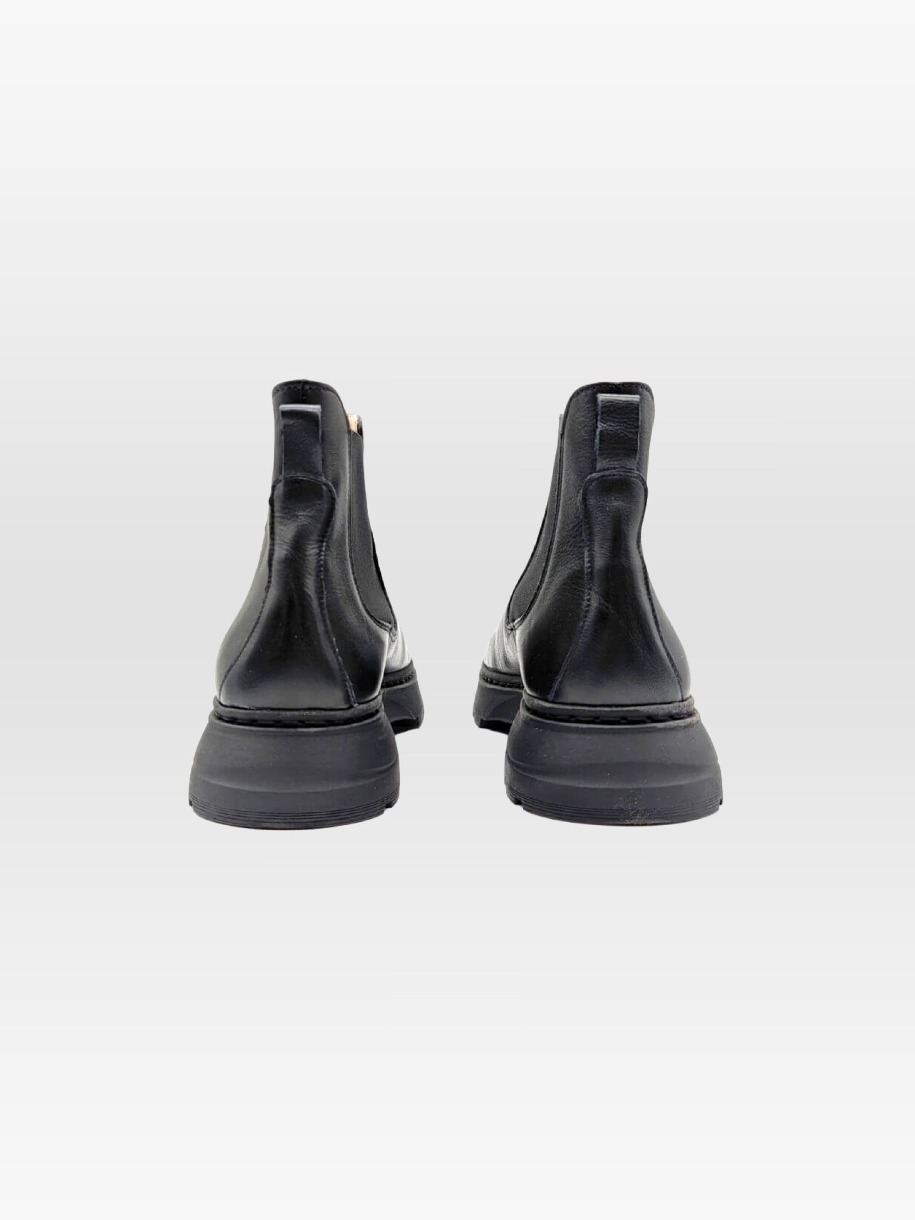 Schuhe Streifenhyäne schwarz Werner