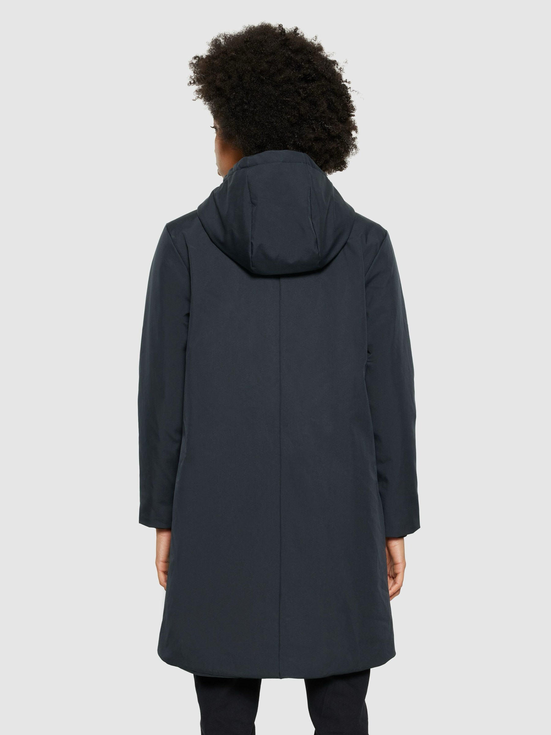 Jacke Climate Shell Jacket Women black jet Knowledge Cotton Apparel