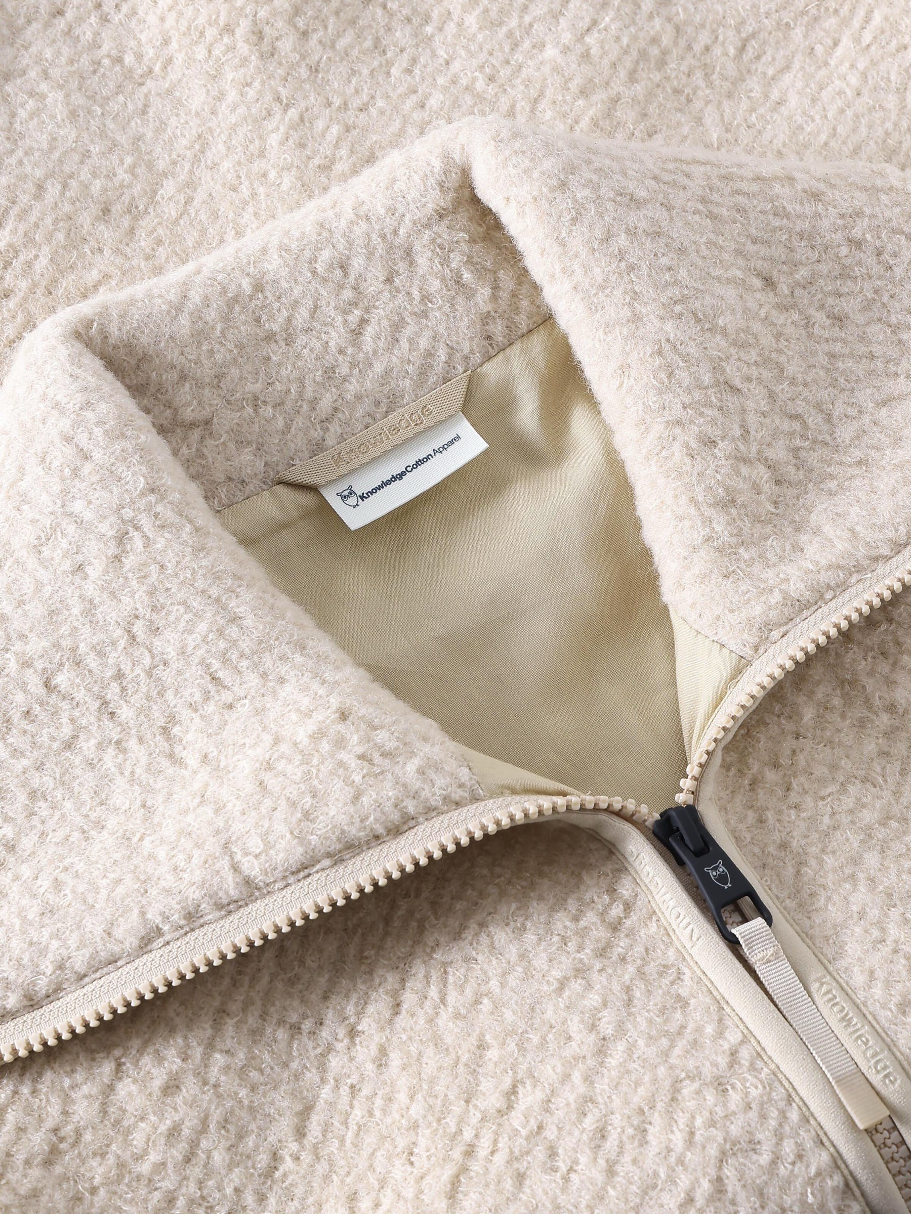 Weste Wool Zip Vest item colour Knowledge Cotton Apparel