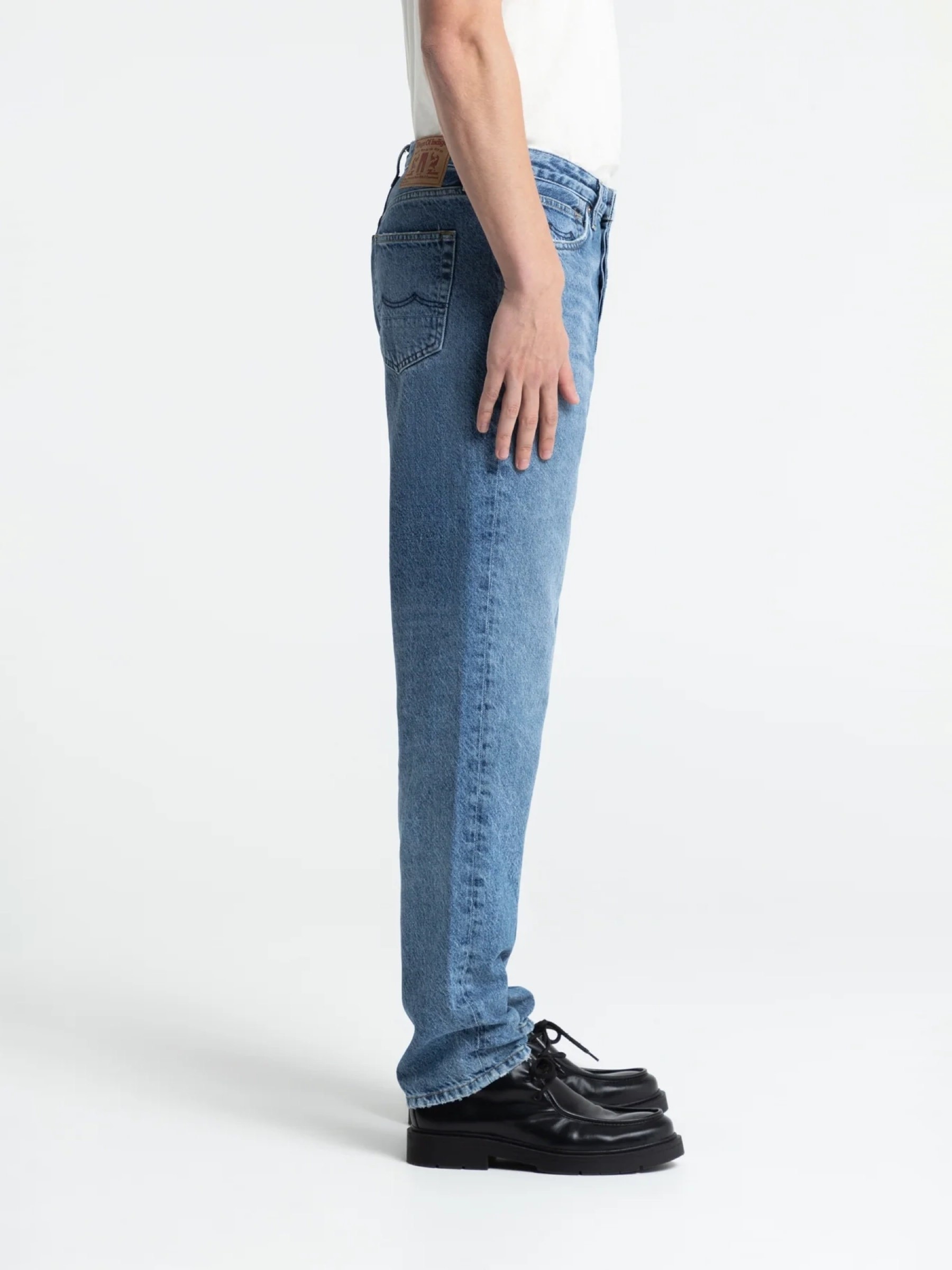 Jeanshose Sushan rechange mid worn Kings of Indigo – K.O.I.