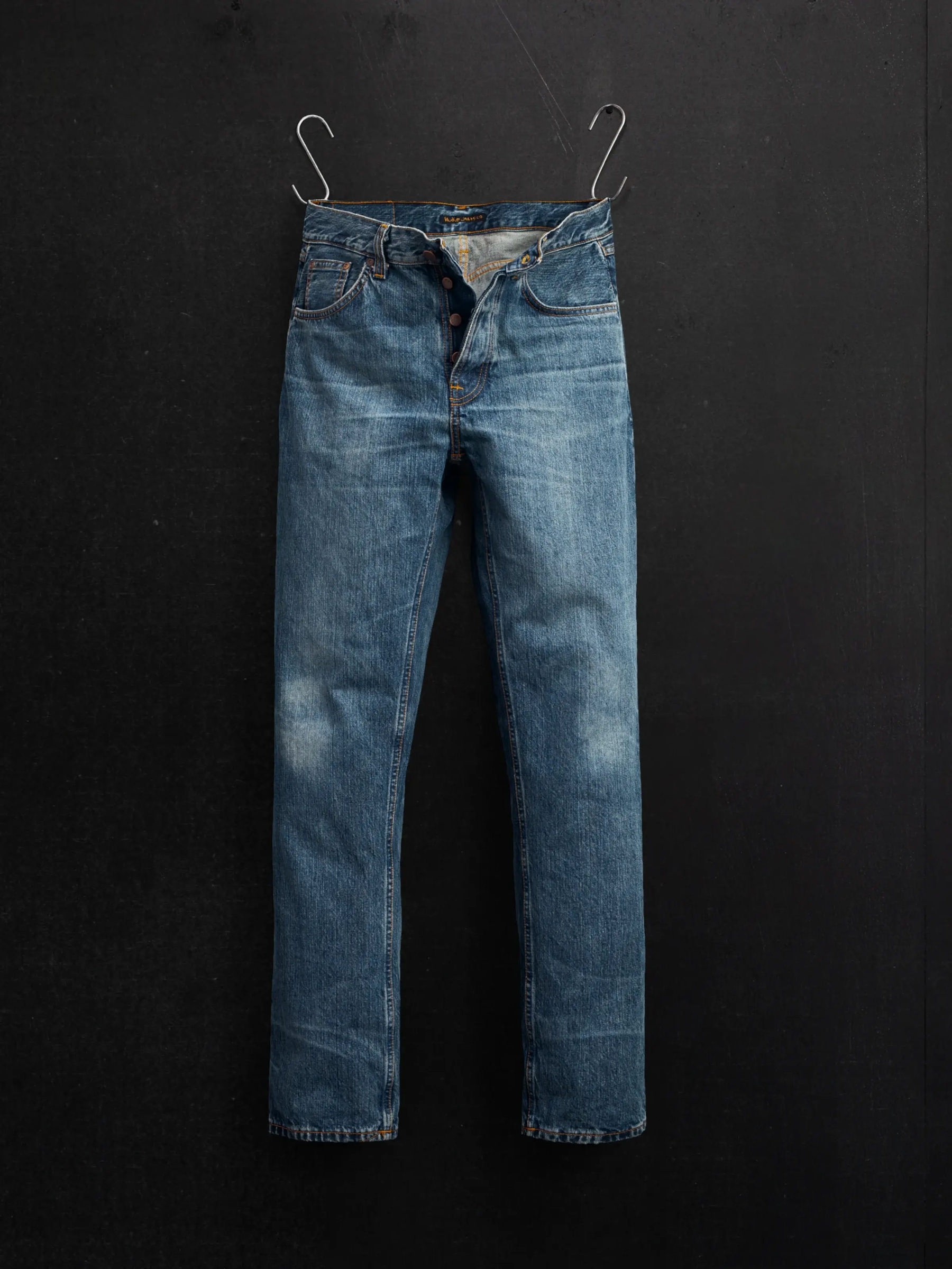 Jeanshose Rad Rufus lineage tracks Nudie Jeans