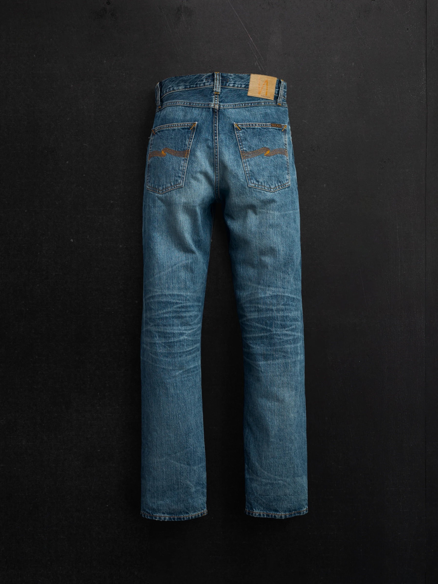 Jeanshose Rad Rufus lineage tracks Nudie Jeans