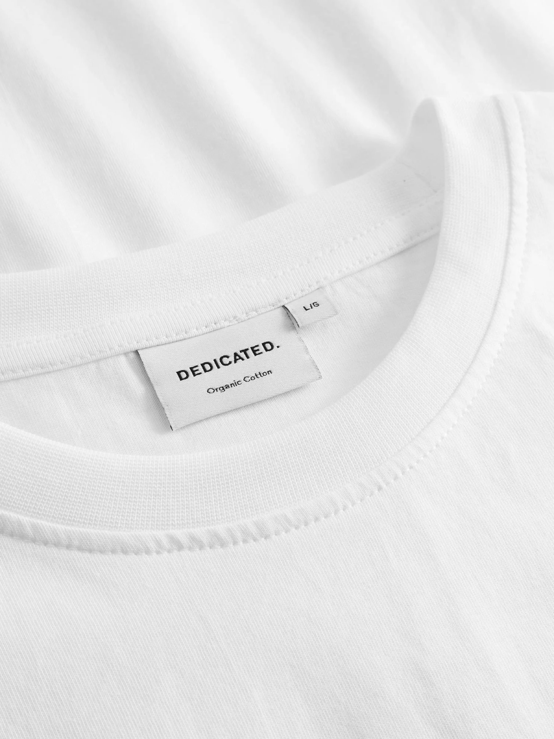 T-shirt Stockholm Ski Crash EMB white Dedicated