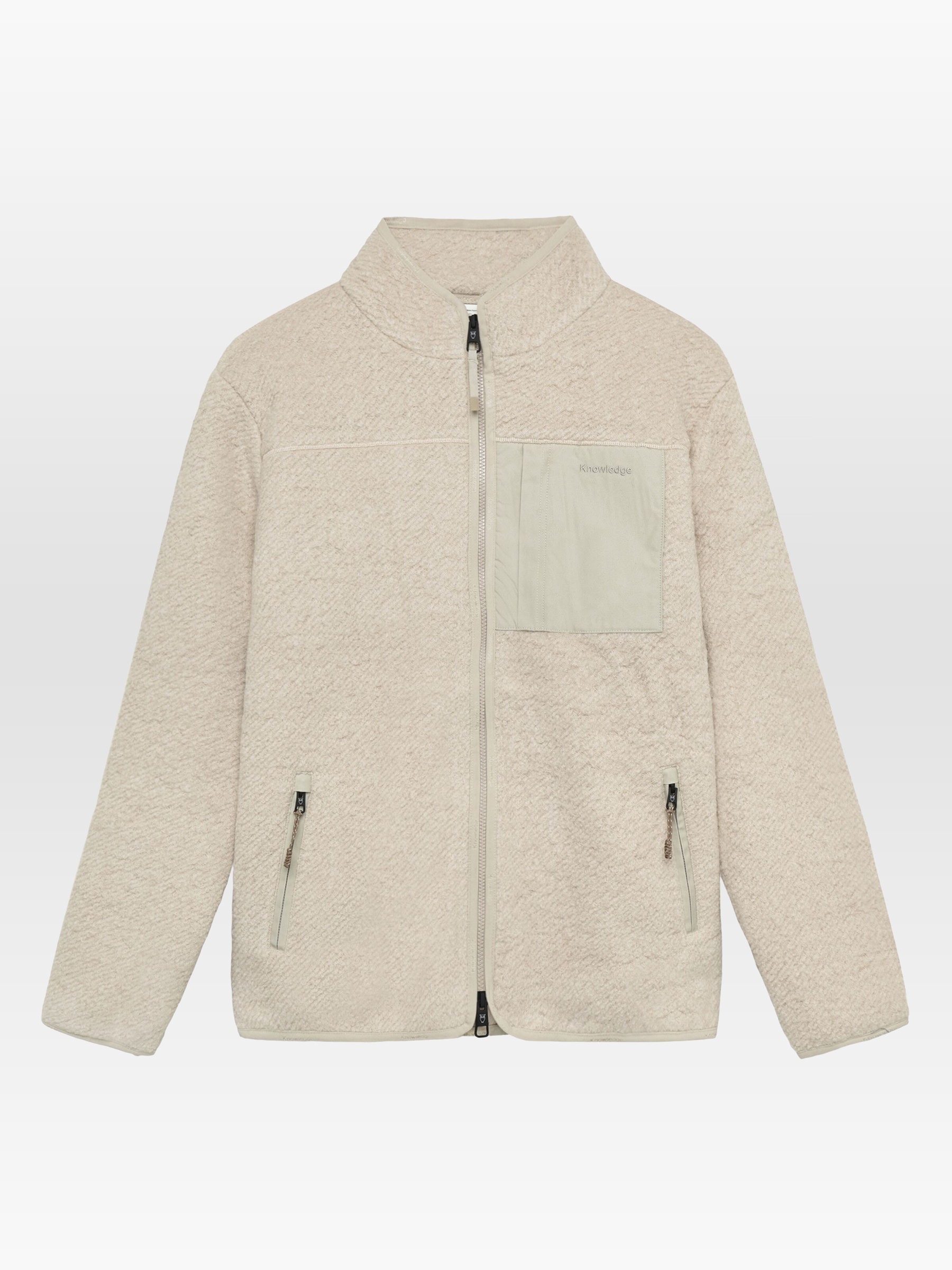 Fleecejacke Wool Full Zip Fleece item colour Knowledge Cotton Apparel