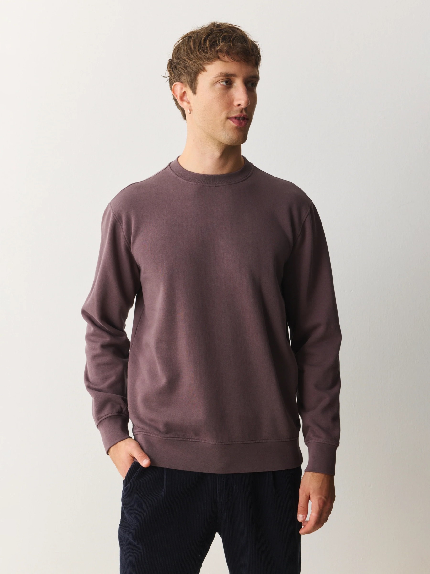 Pullover Sweatshirt Tamarillo dark grape Recolution
