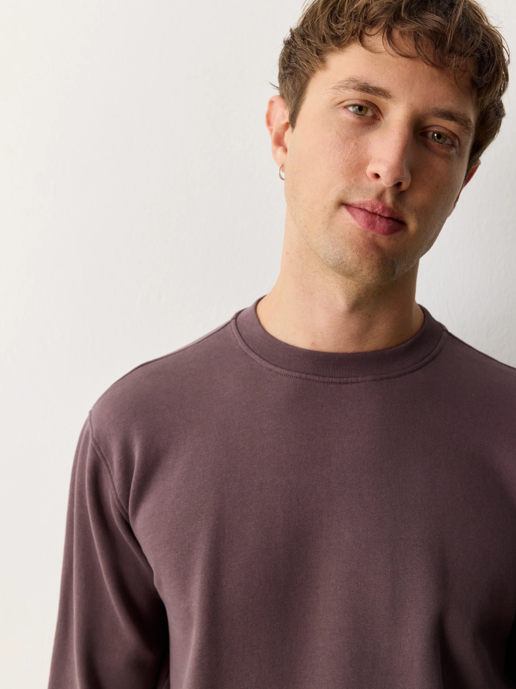 Pullover Sweatshirt Tamarillo dark grape Recolution