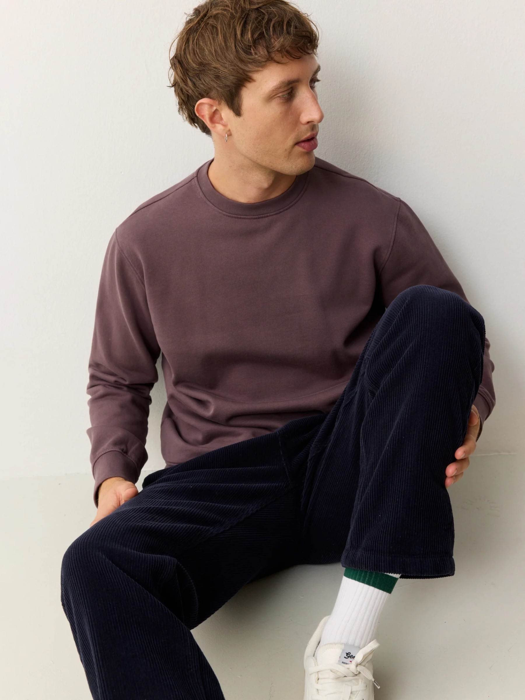 Pullover Sweatshirt Tamarillo dark grape Recolution