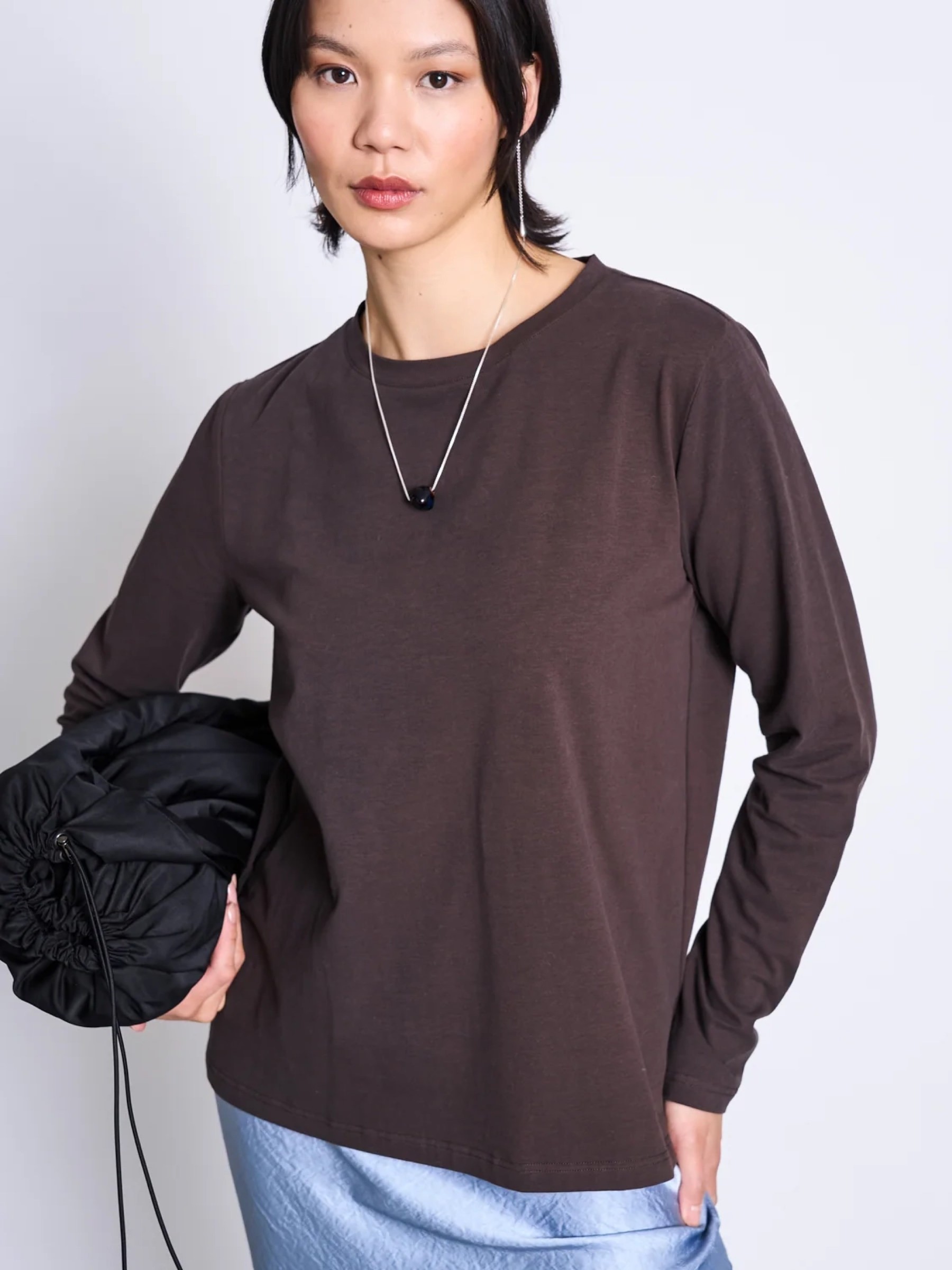 Boy Brushed Longsleeve mud Jan 'n June