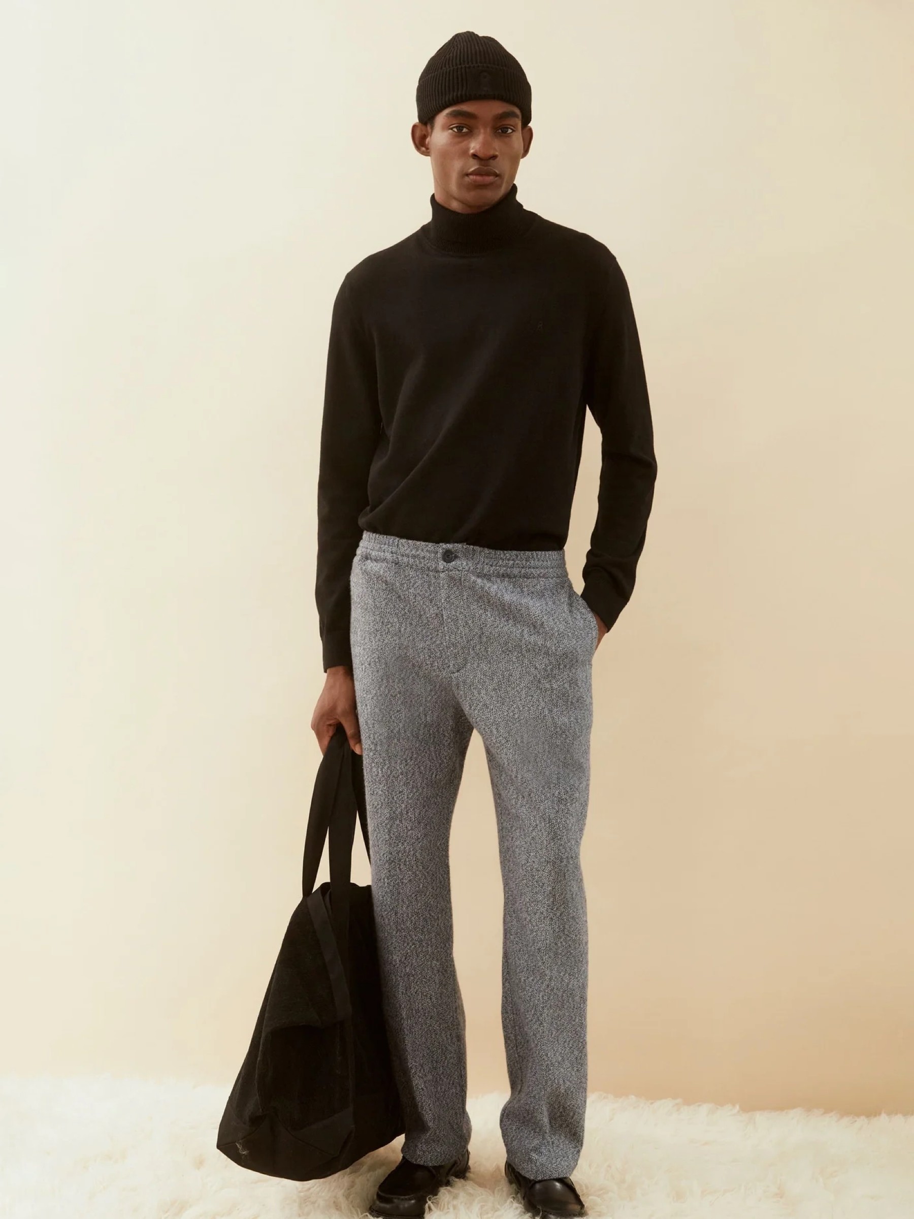 Pullover Gaardo Knit Turtleneck black Armedangels