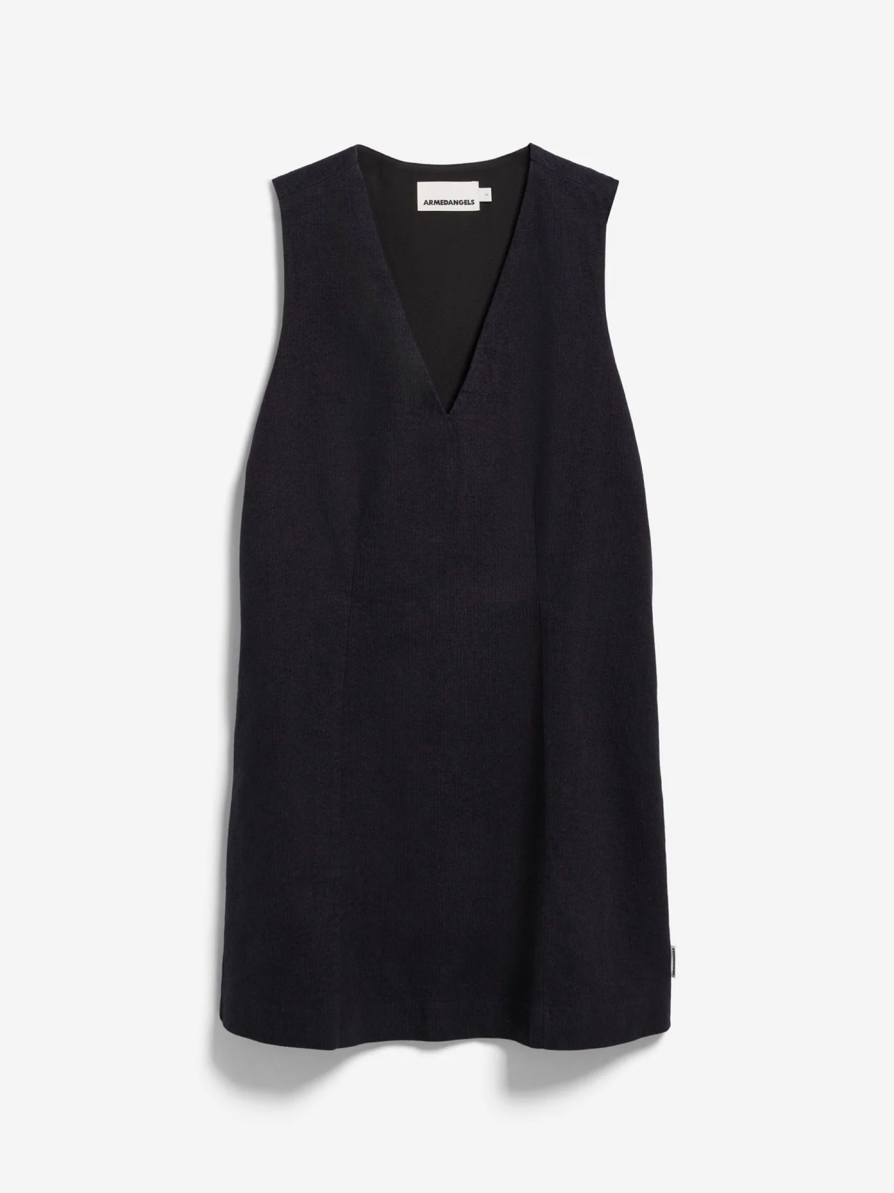 Kleid Herringbone Pinaafo Dress dark steel-black Armedangels