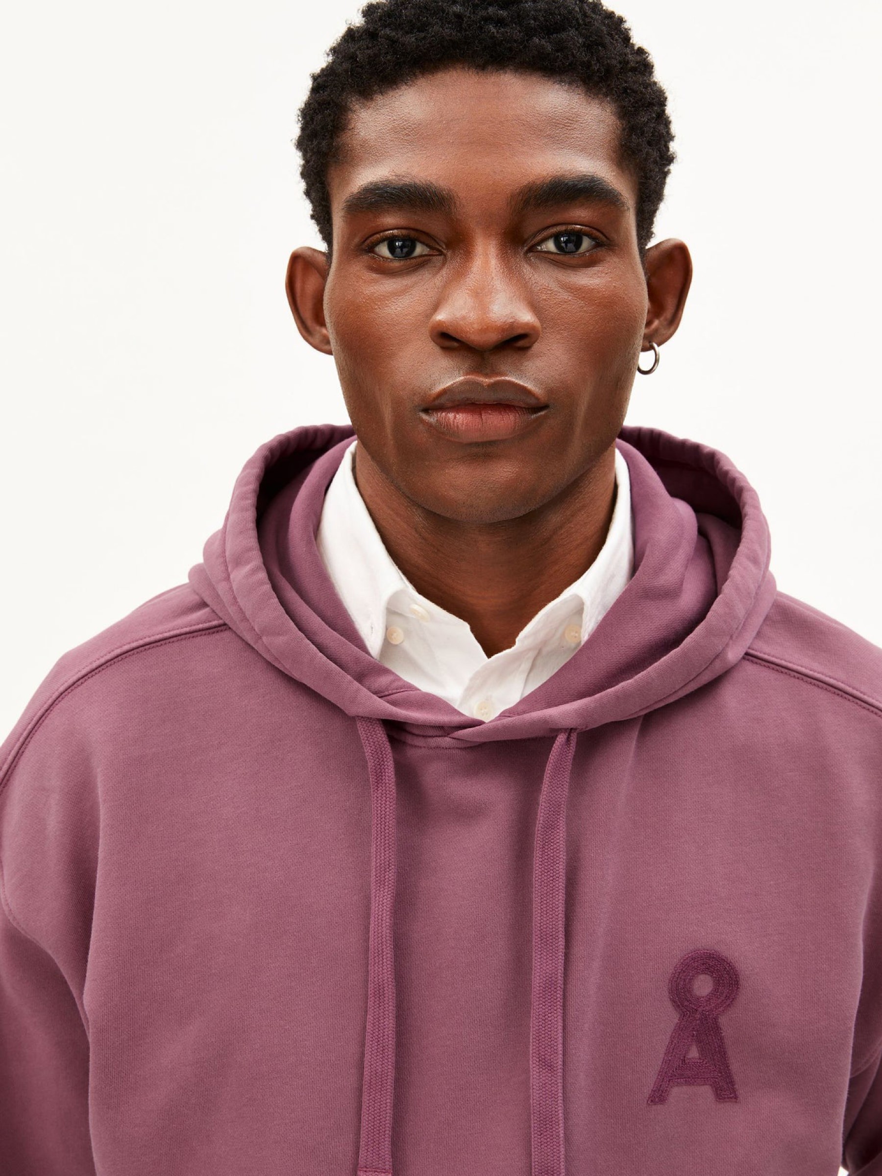 Pullover Iconic Å GMT Dye Hoodie velvet ember Armedangels