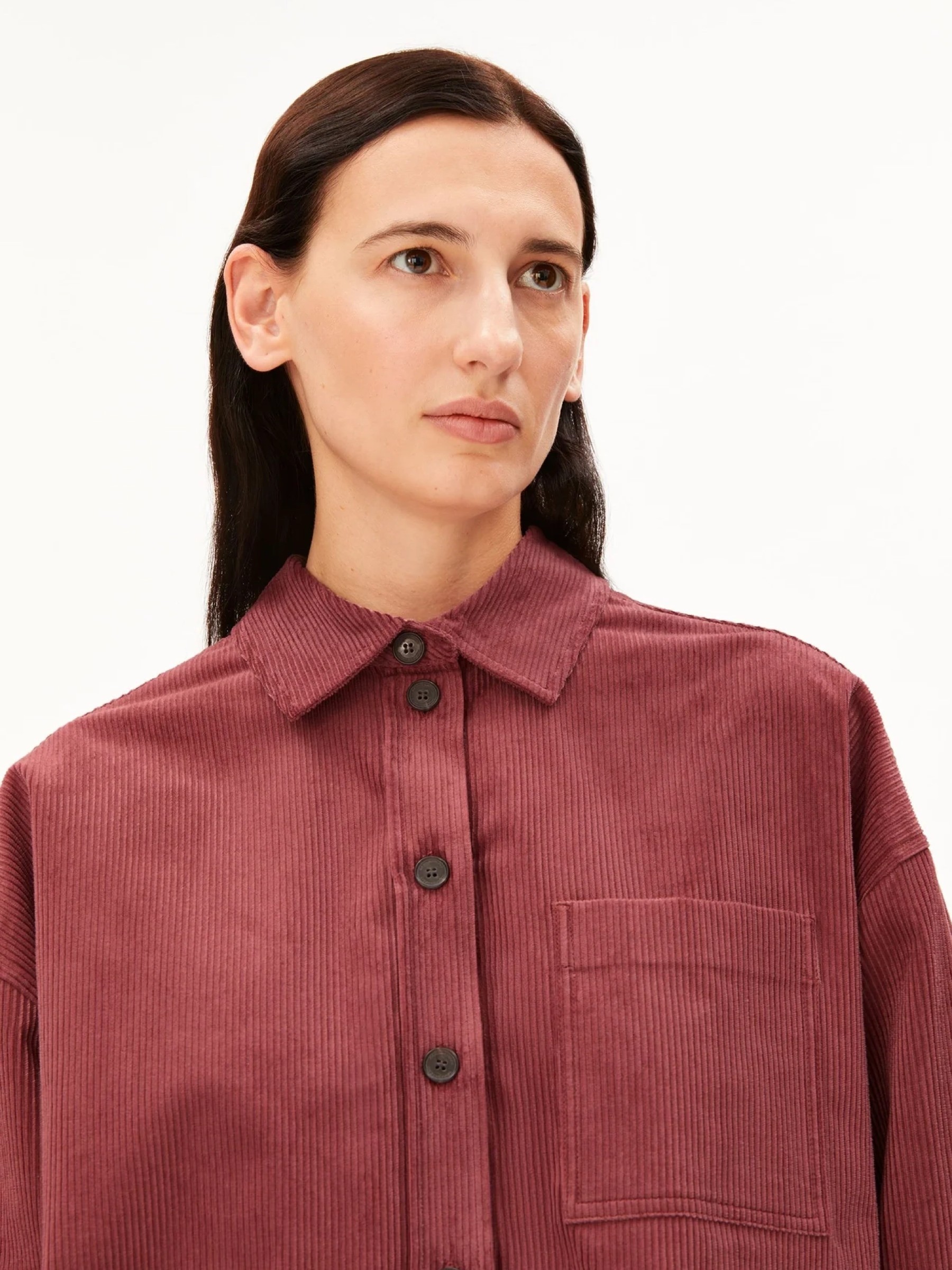 Bluse Nalaani Corduroy Blouse velvet ember Armedangels