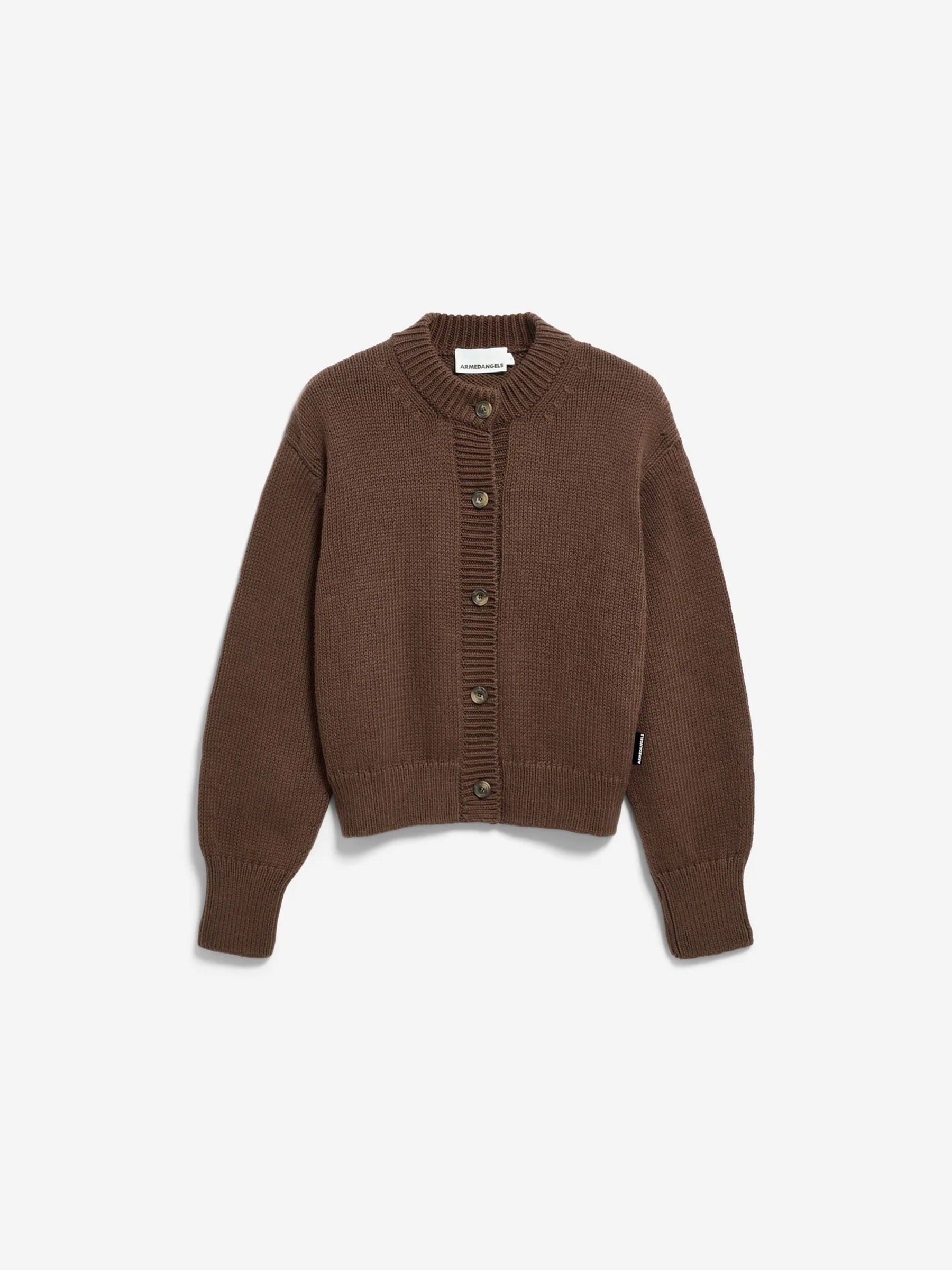 Strickjacke Winter Cotton Knit Cardigan claystone Armedangels