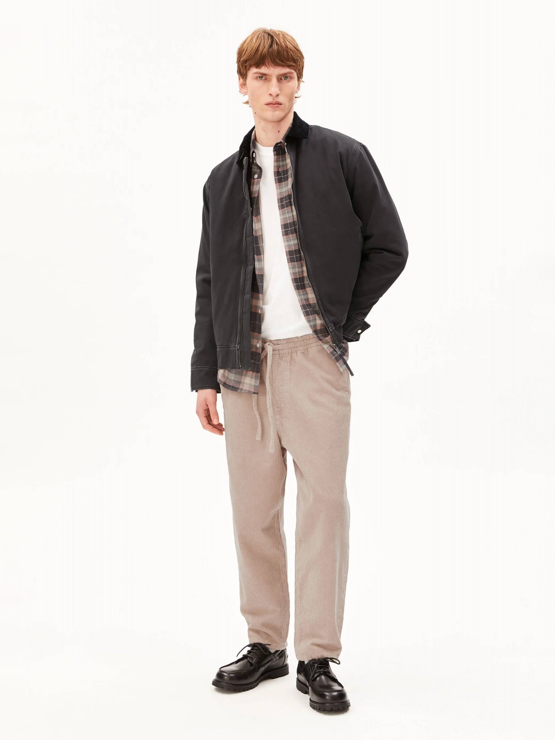 Jacke Padded Cotton Jacket dark steel Armedangels
