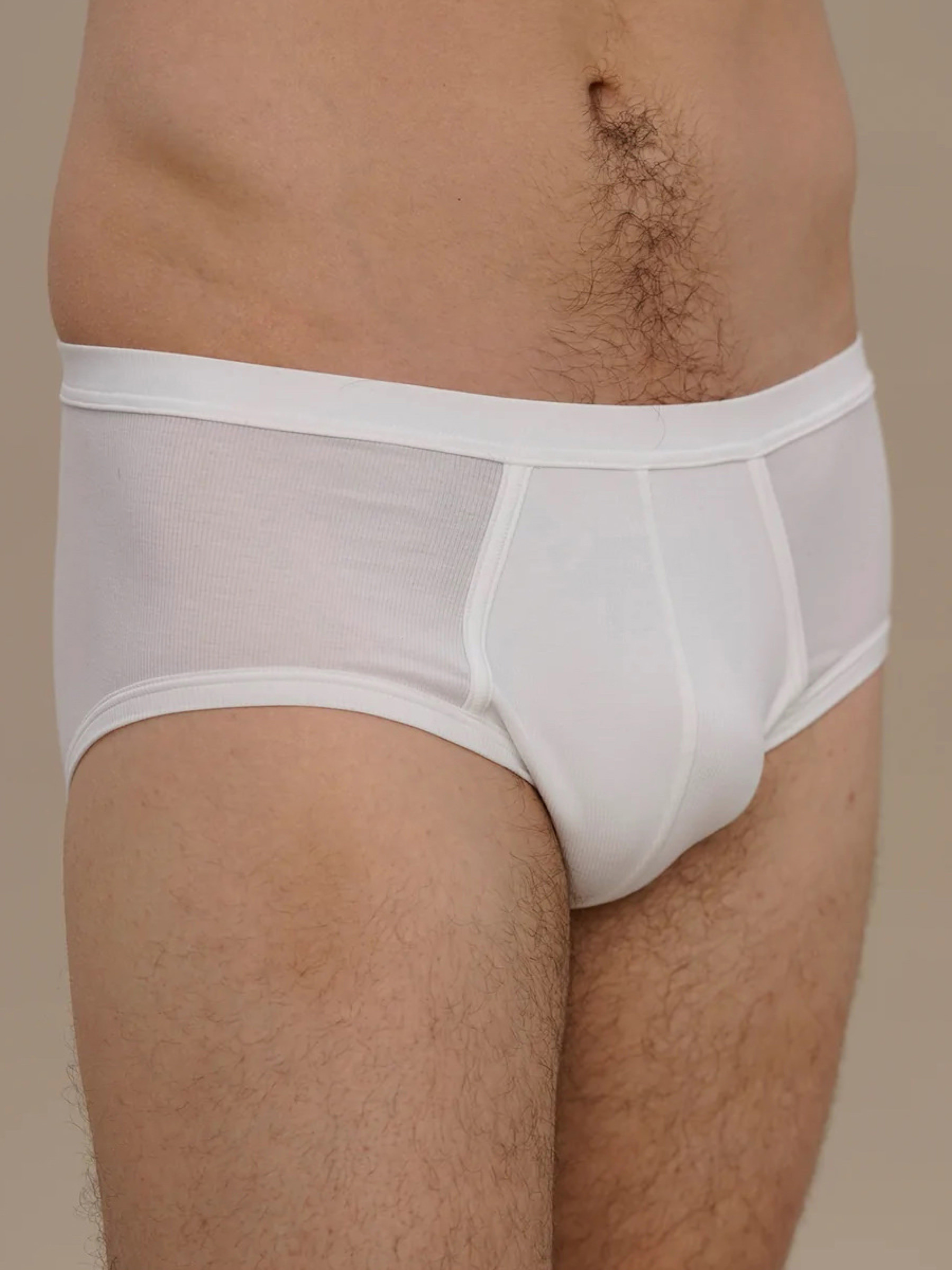 Unterhose Brief white moi-basics