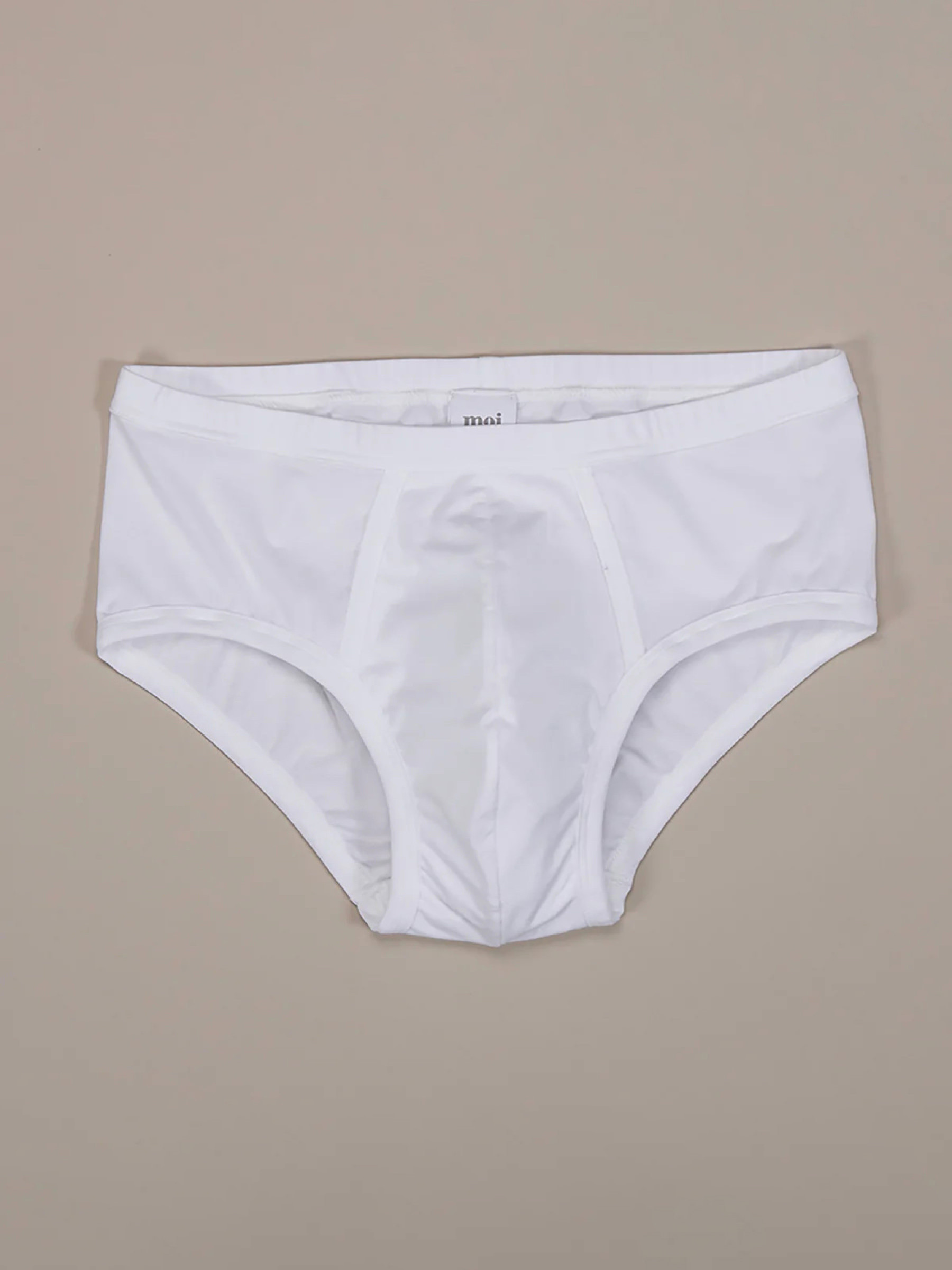 Unterhose Brief white moi-basics