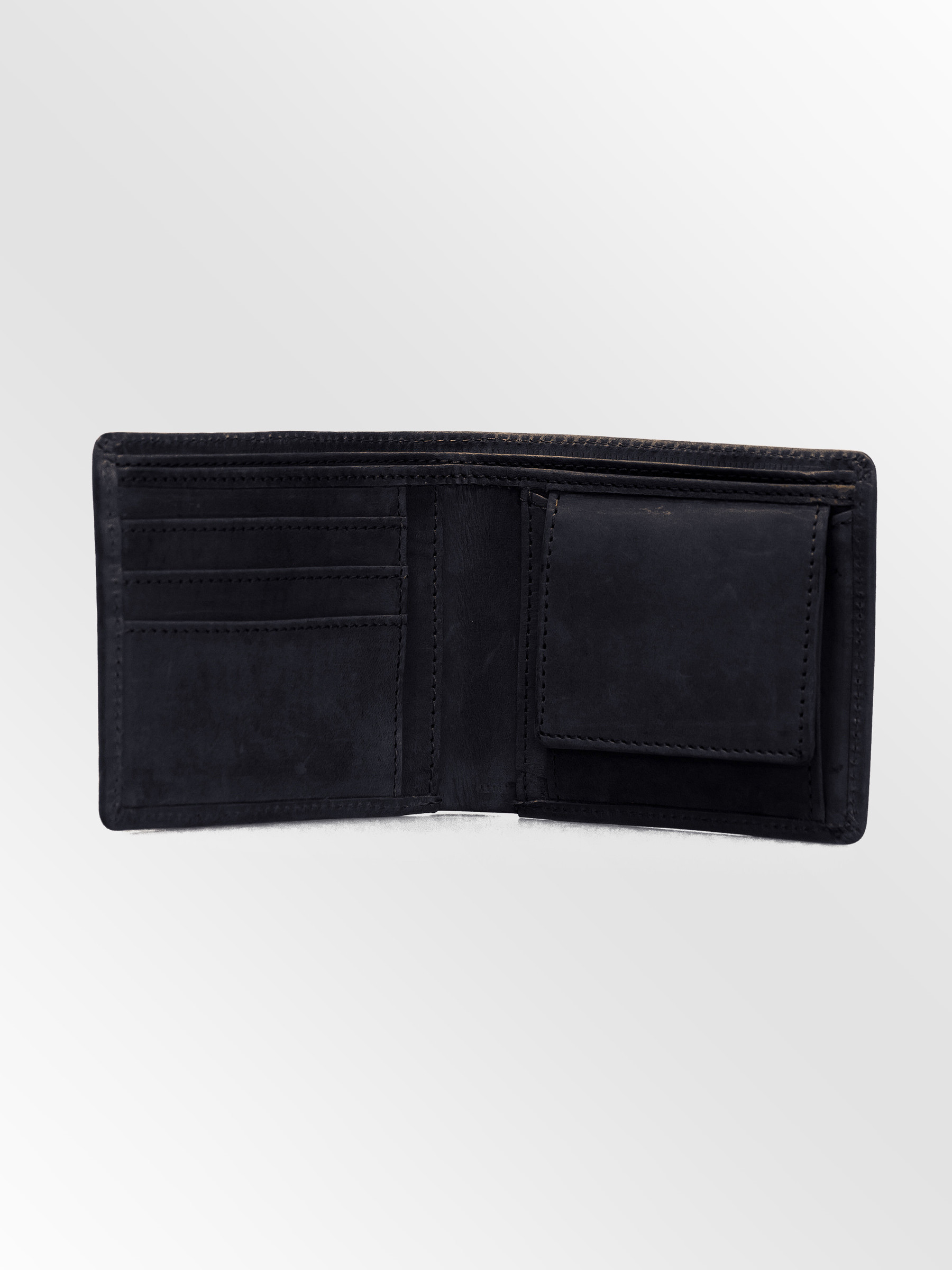 Portemonnaie Tobi's Wallet black hunter leather O My Bag