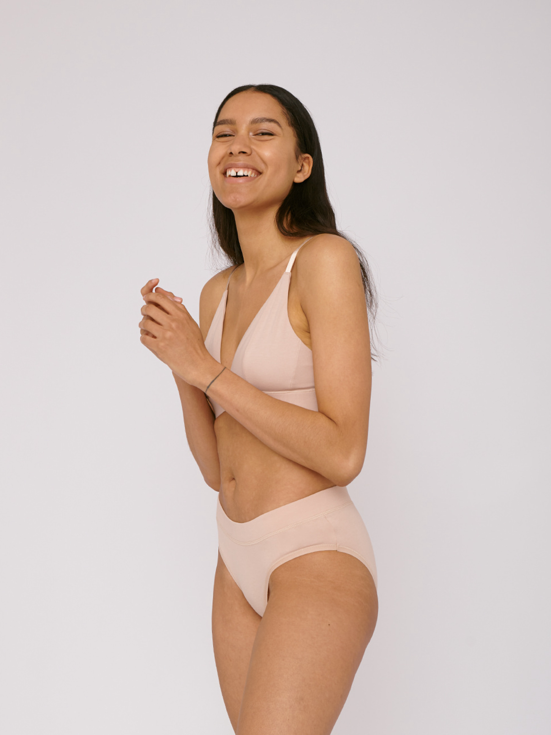 Unterhose Organic Cotton Bikini Briefs 2Pack oak Organic Basics