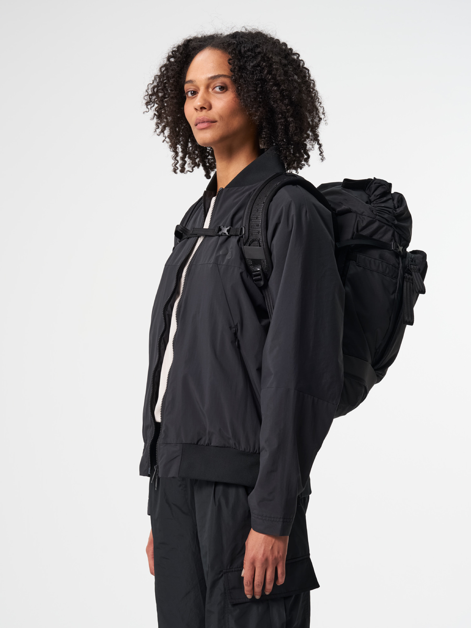 Rucksack Blok Active pure black pinqponq