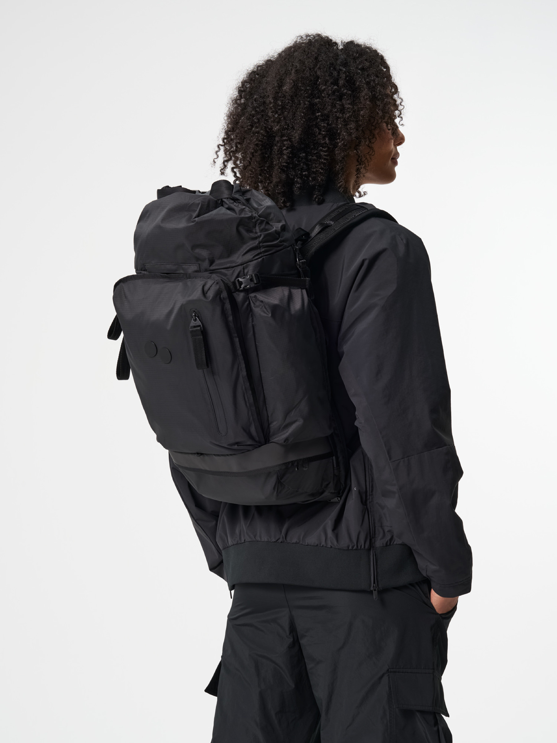 Rucksack Blok Active pure black pinqponq