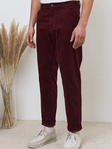 eco corduroy wine