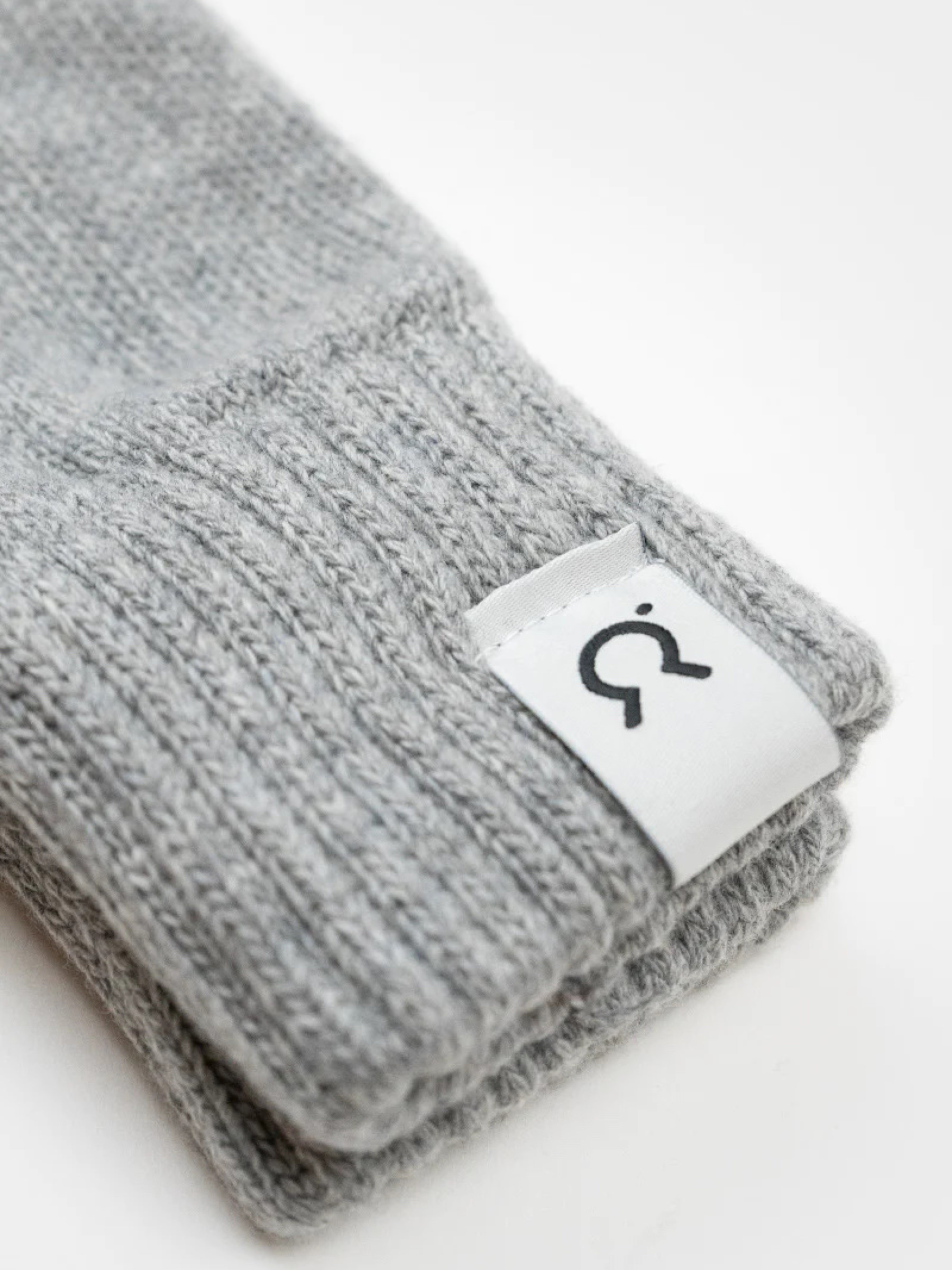 Handschuhe Recycled Cashmere Men Gloves Paolo grey galce Rifo