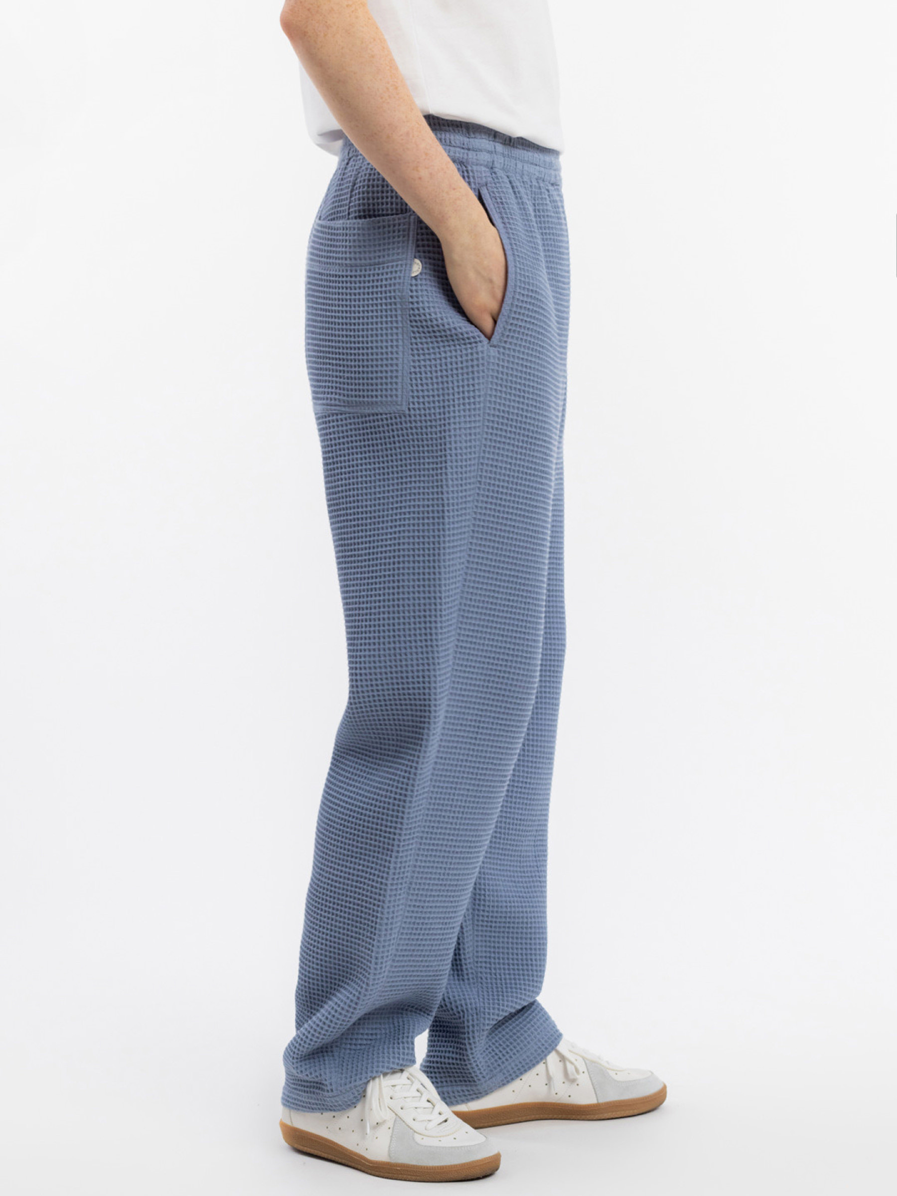 Hose Wide Pant stone blue Rotholz