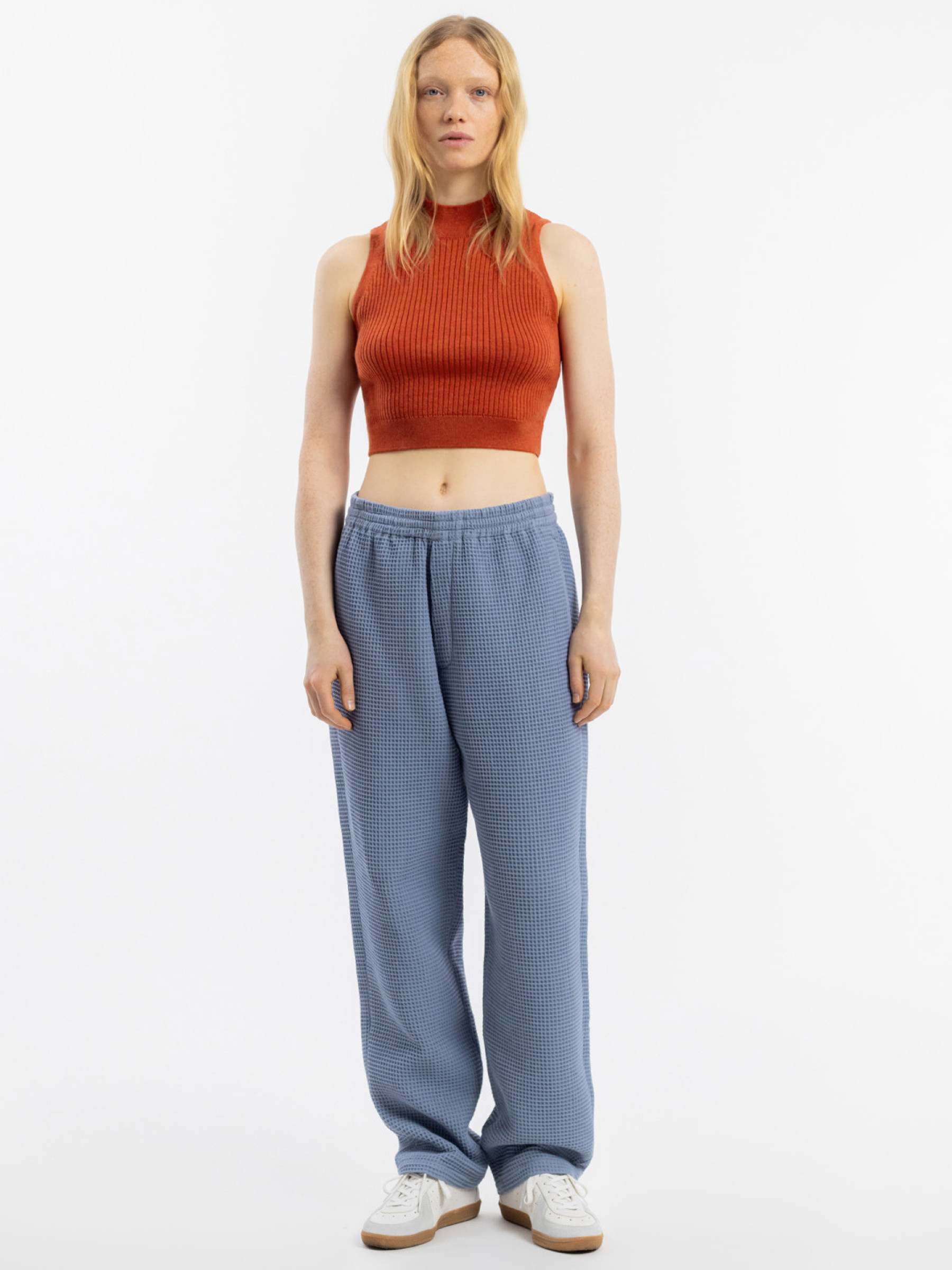 Hose Wide Pant stone blue Rotholz