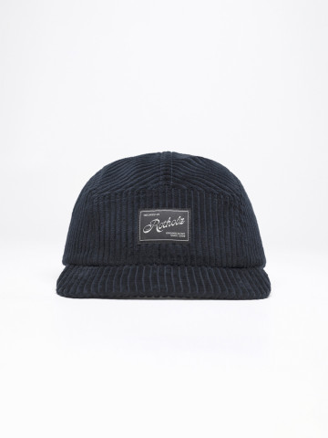 Mütze Cord 5-Panel deep navy Cap Rotholz